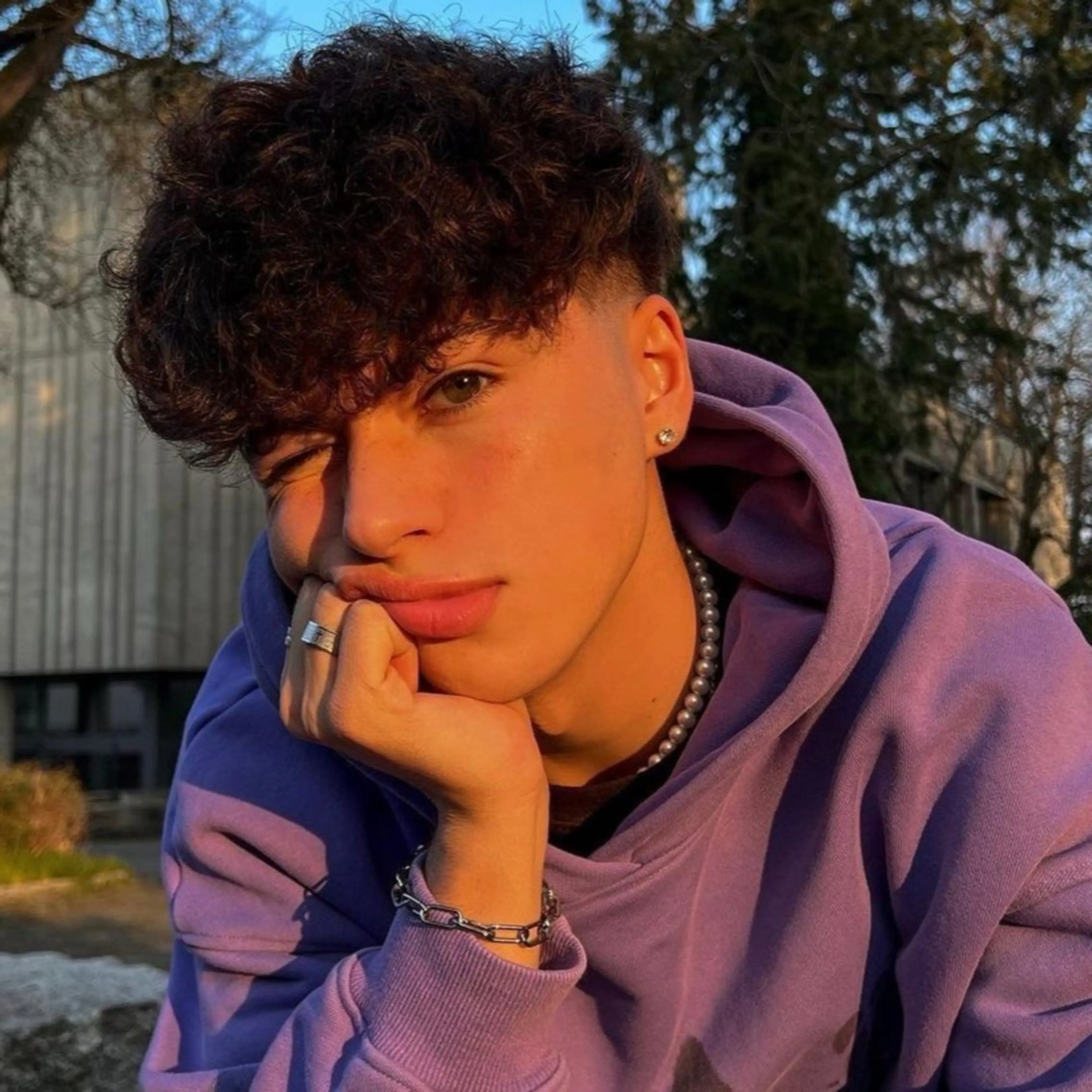 ショート カラー パーマ メンズ 【メンズサロン】 BLUCK 横浜のヘアスタイル