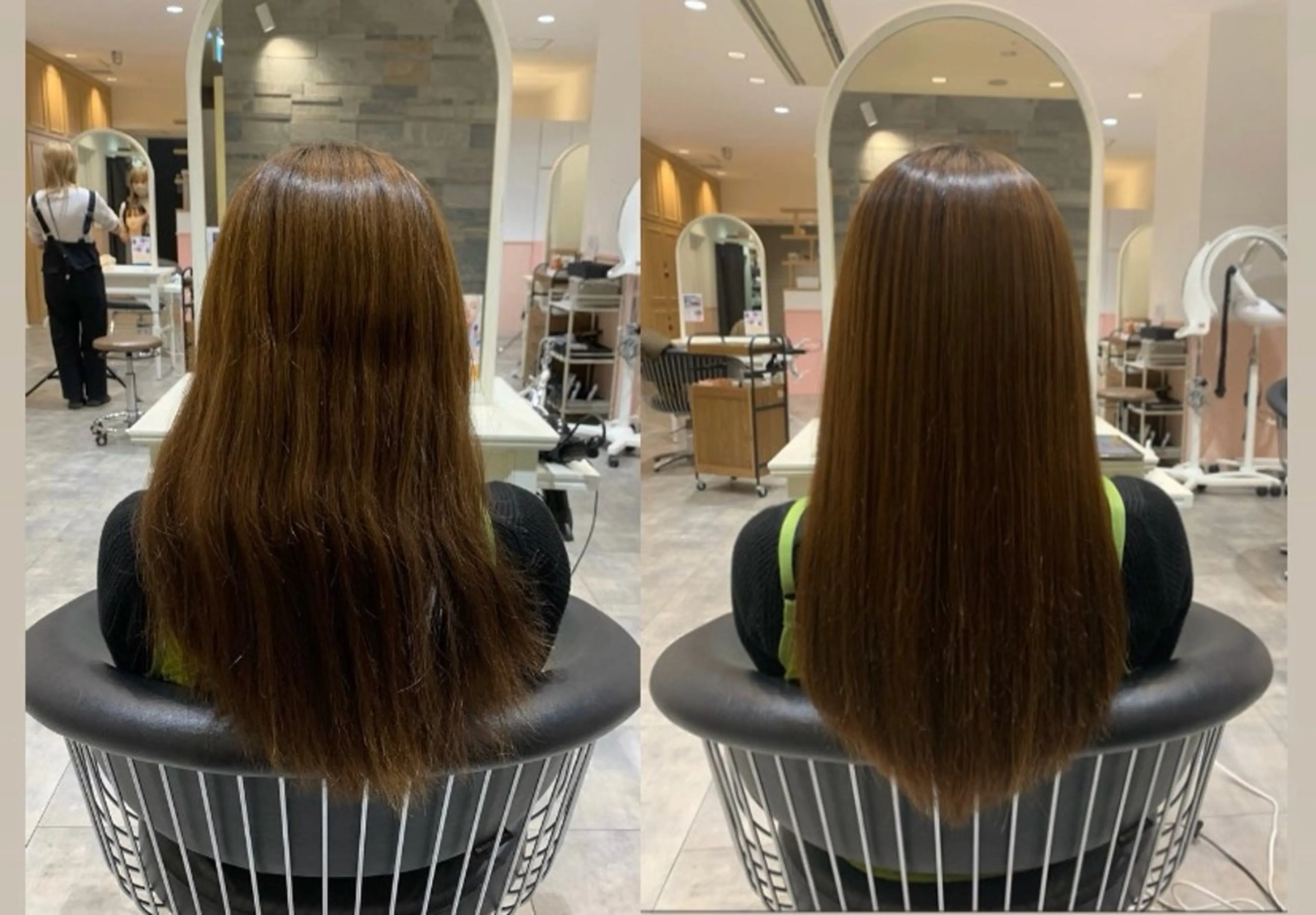 ロング 縮毛矯正 【髪質改善】 山本歩夢のヘアスタイル