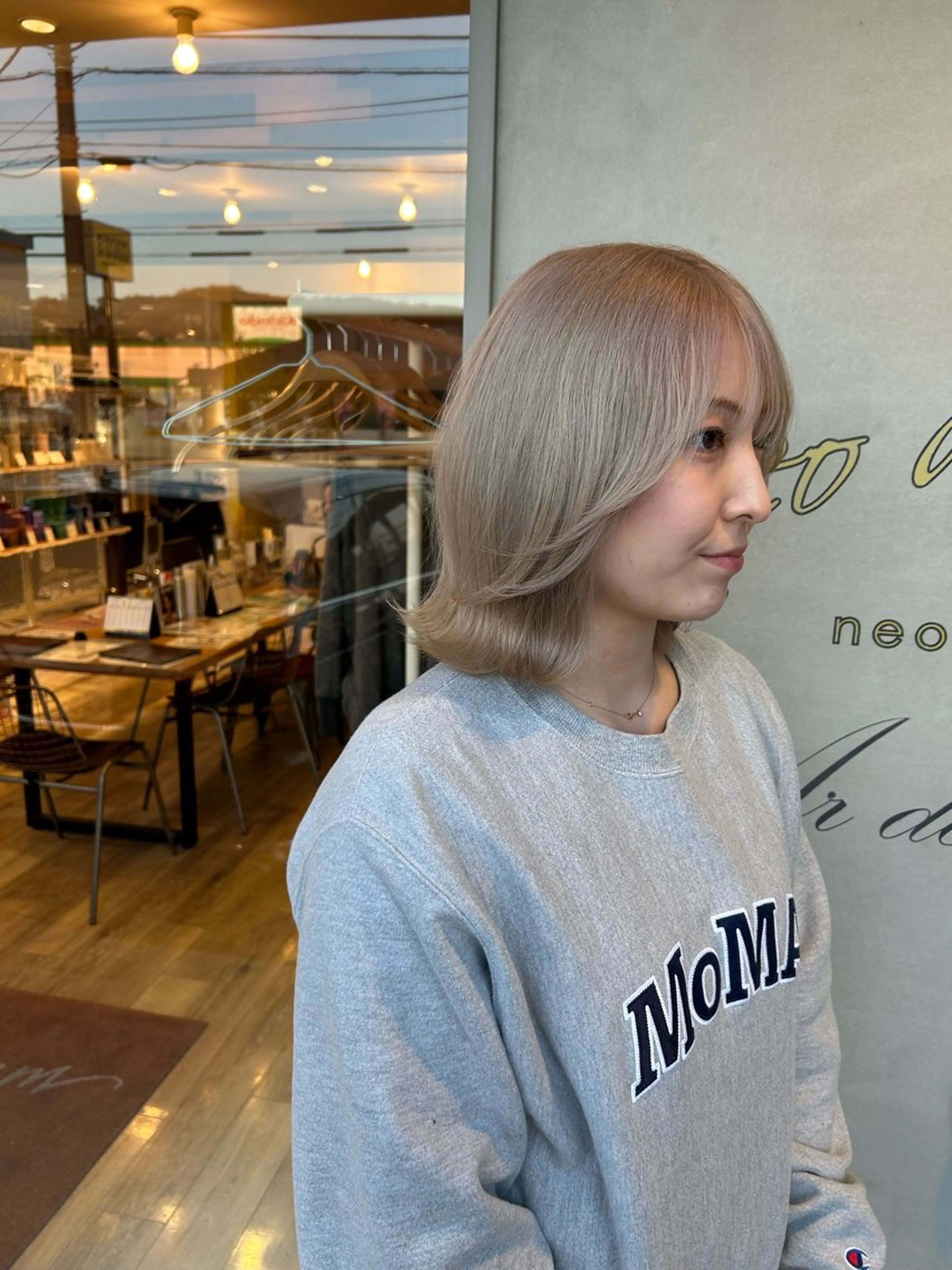 カット＋ブリーチオンカラー＋トリートメント/22,880→15,000の写真