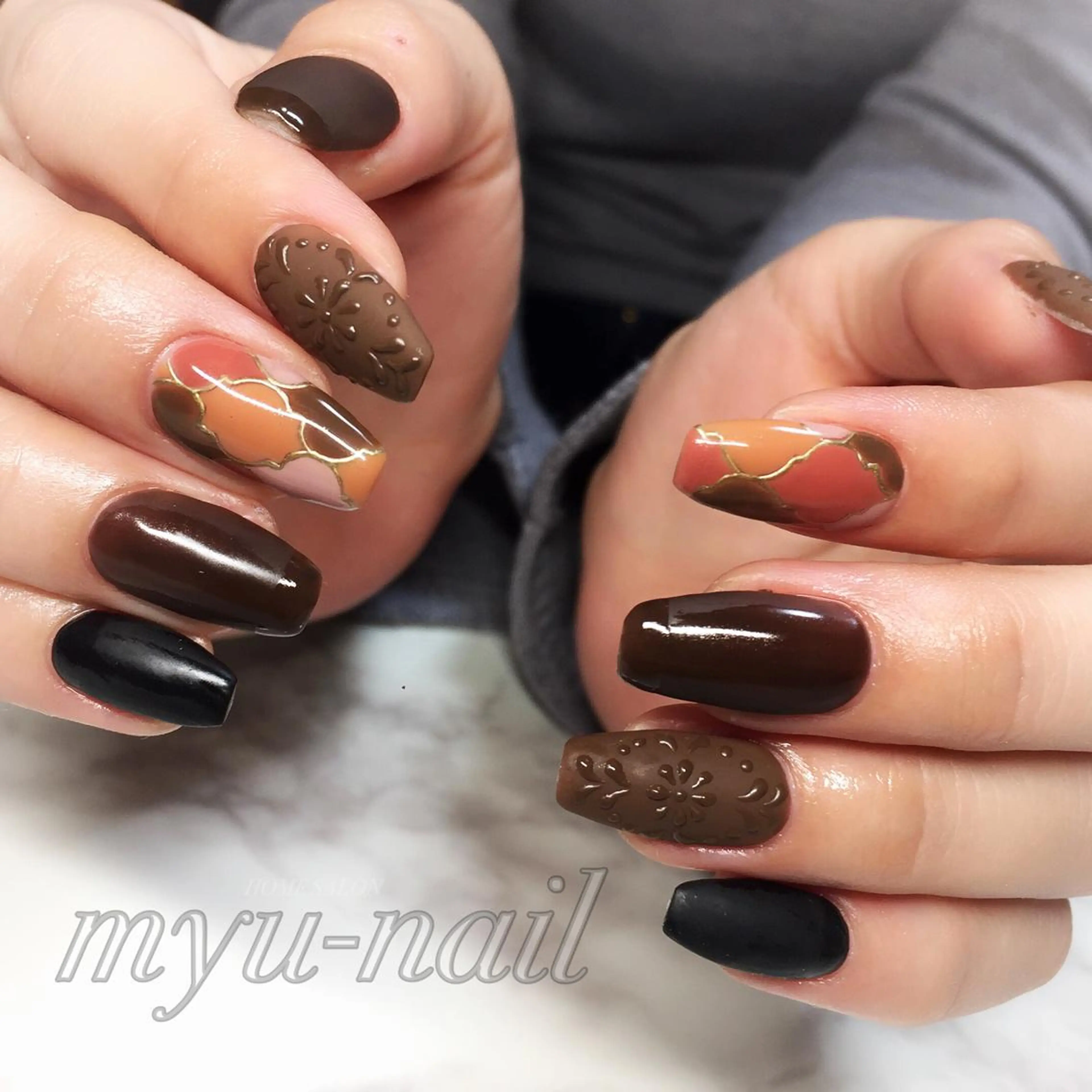 ネイル ホームサロン myu-nailのネイルデザイン