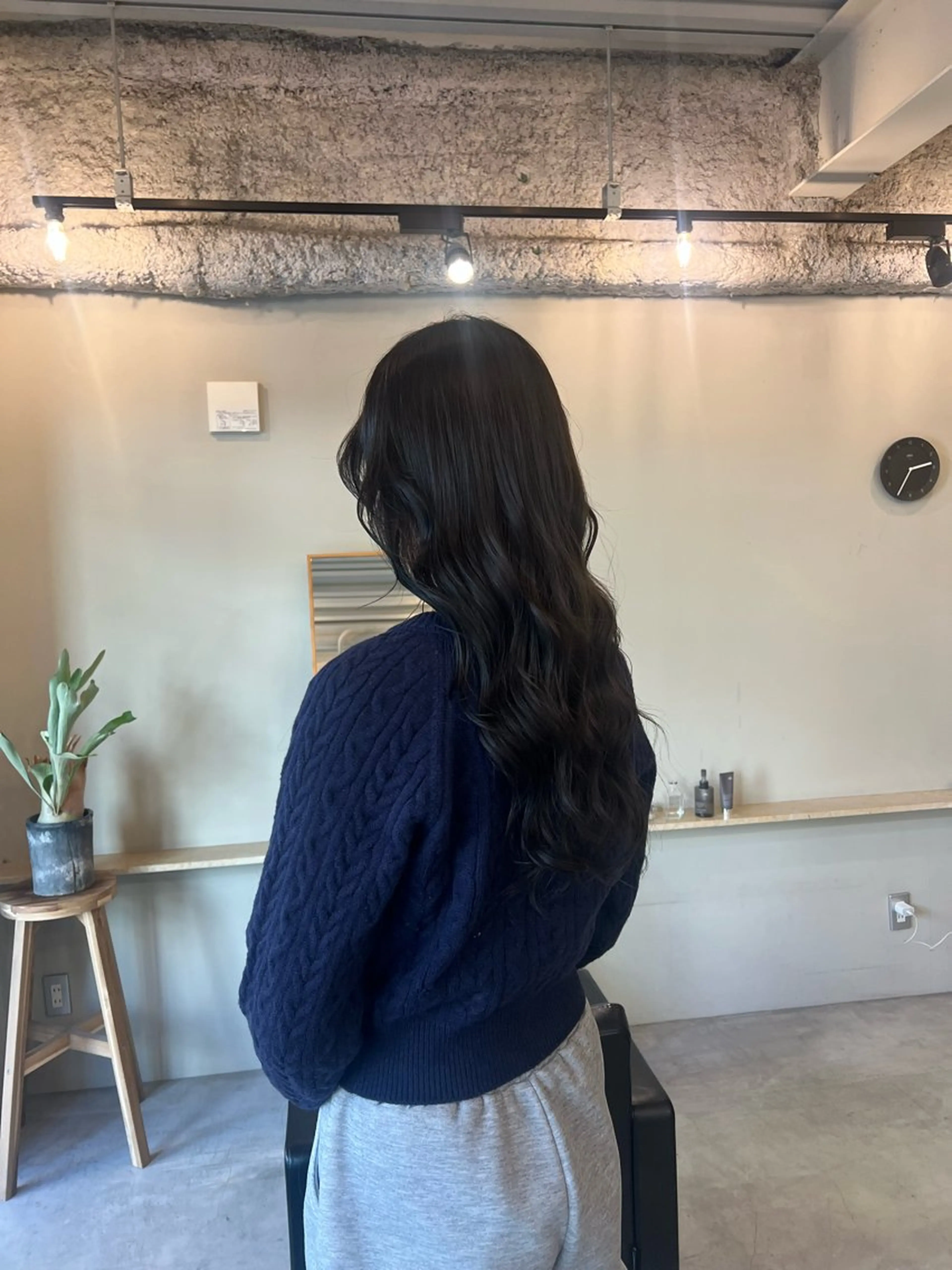 ロング NOUSHAIRDESIGN所属・rin/薬院 /ボブ艶カラーのヘアスタイル