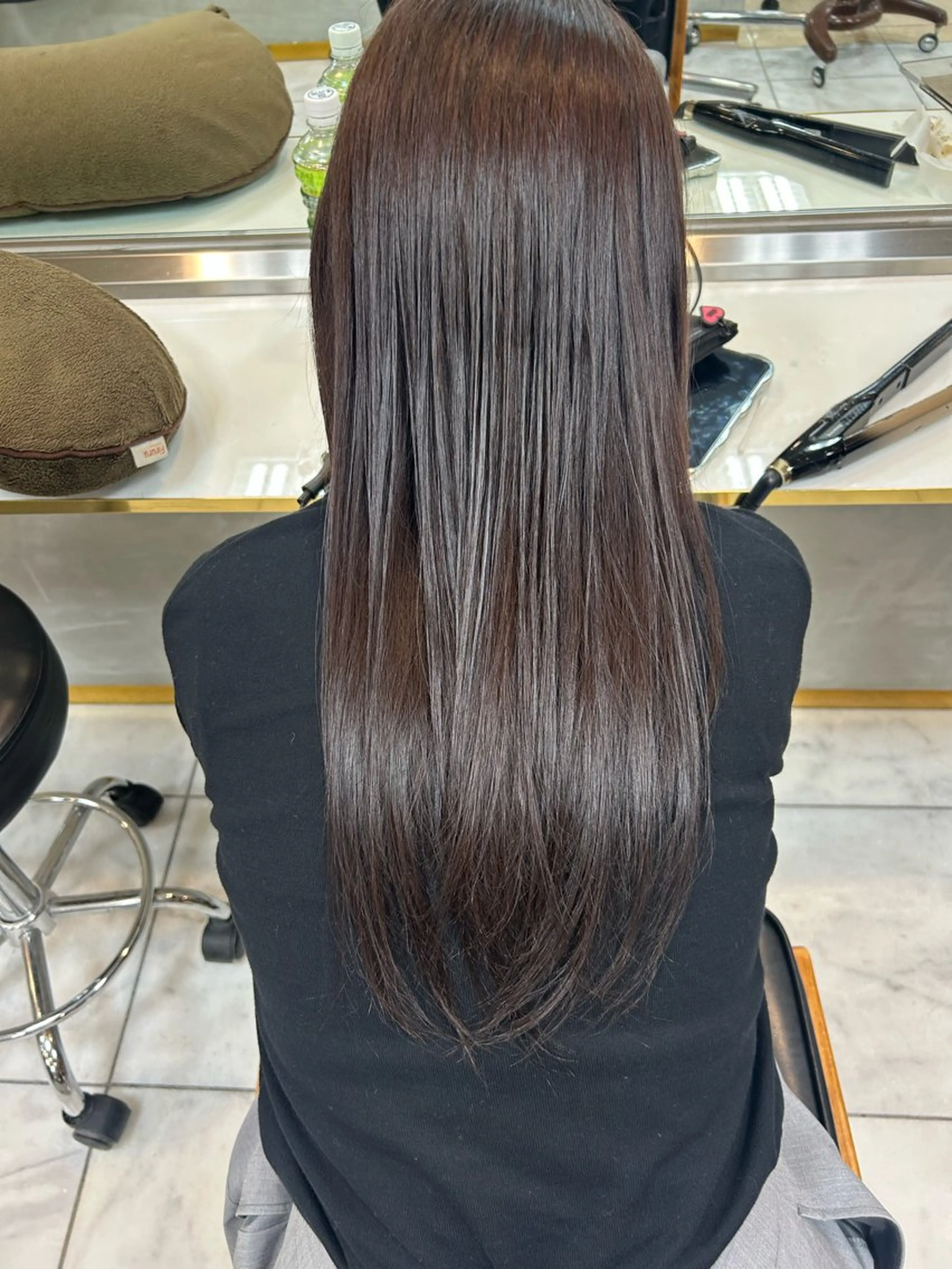 ロング 渡辺 にこはのヘアスタイル
