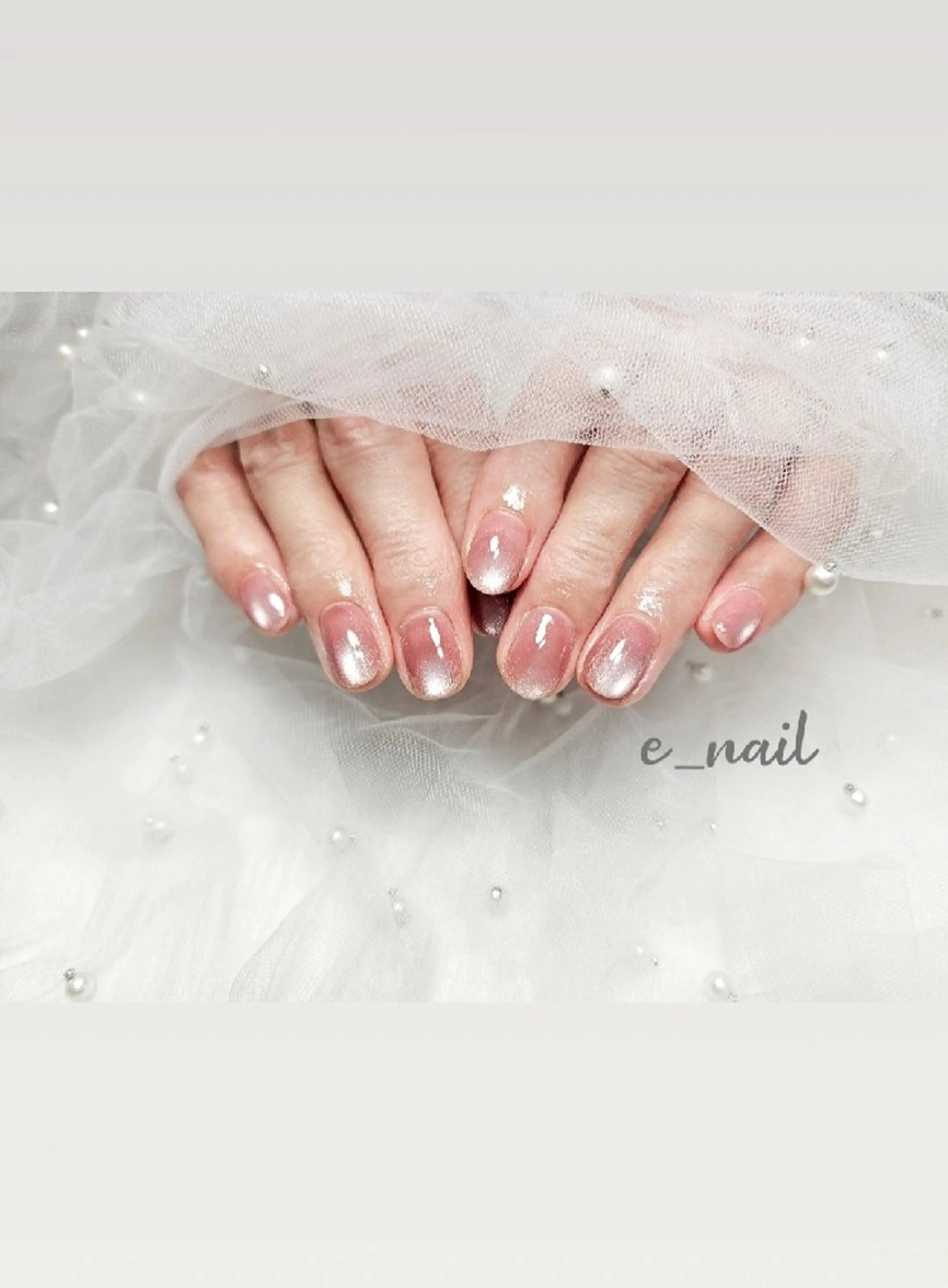 ネイル e_nail🍀自宅 サロン八潮eri☆　のネイルデザイン