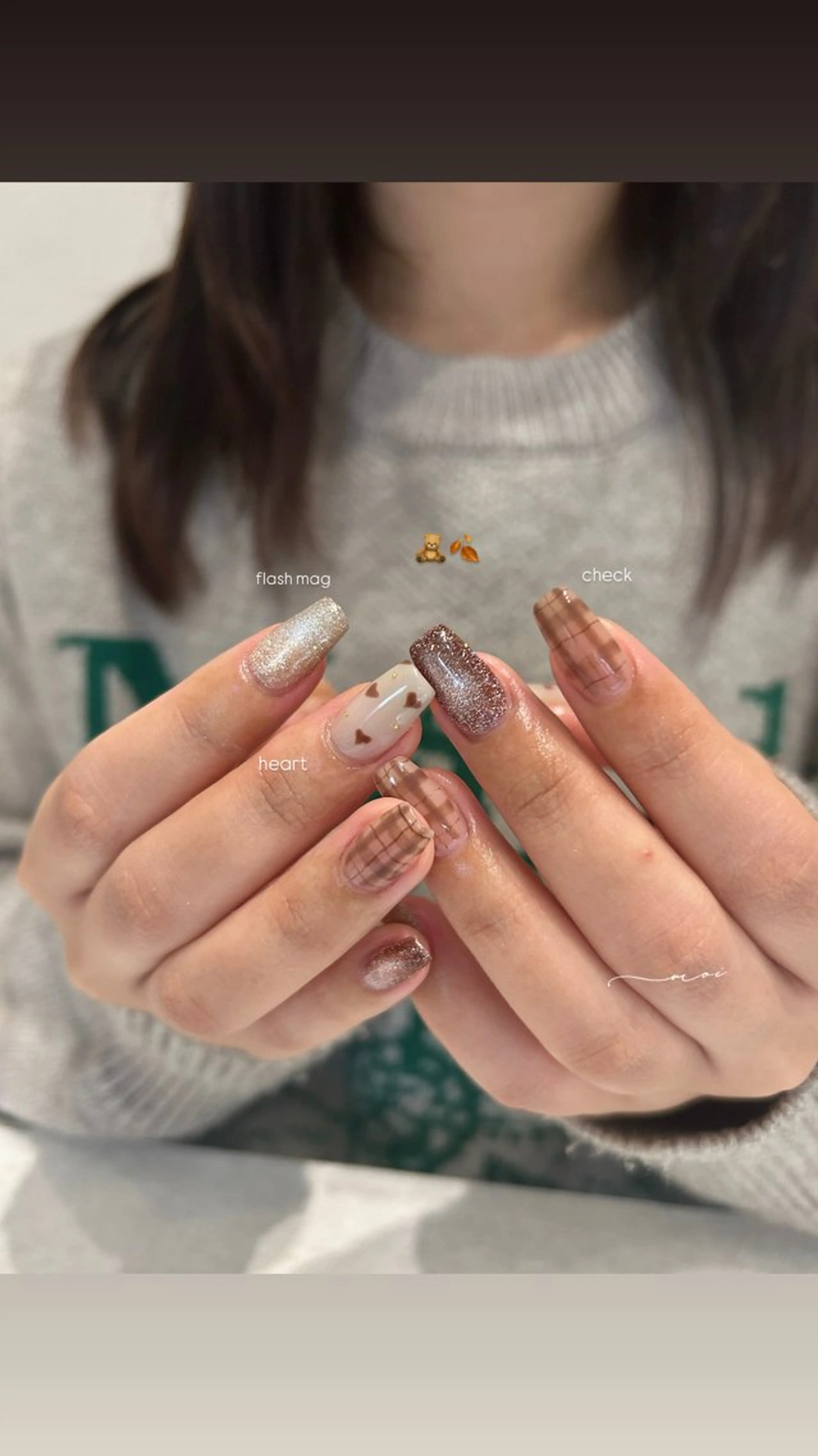 ネイル ハンドネイル nail salon moiのネイルデザイン