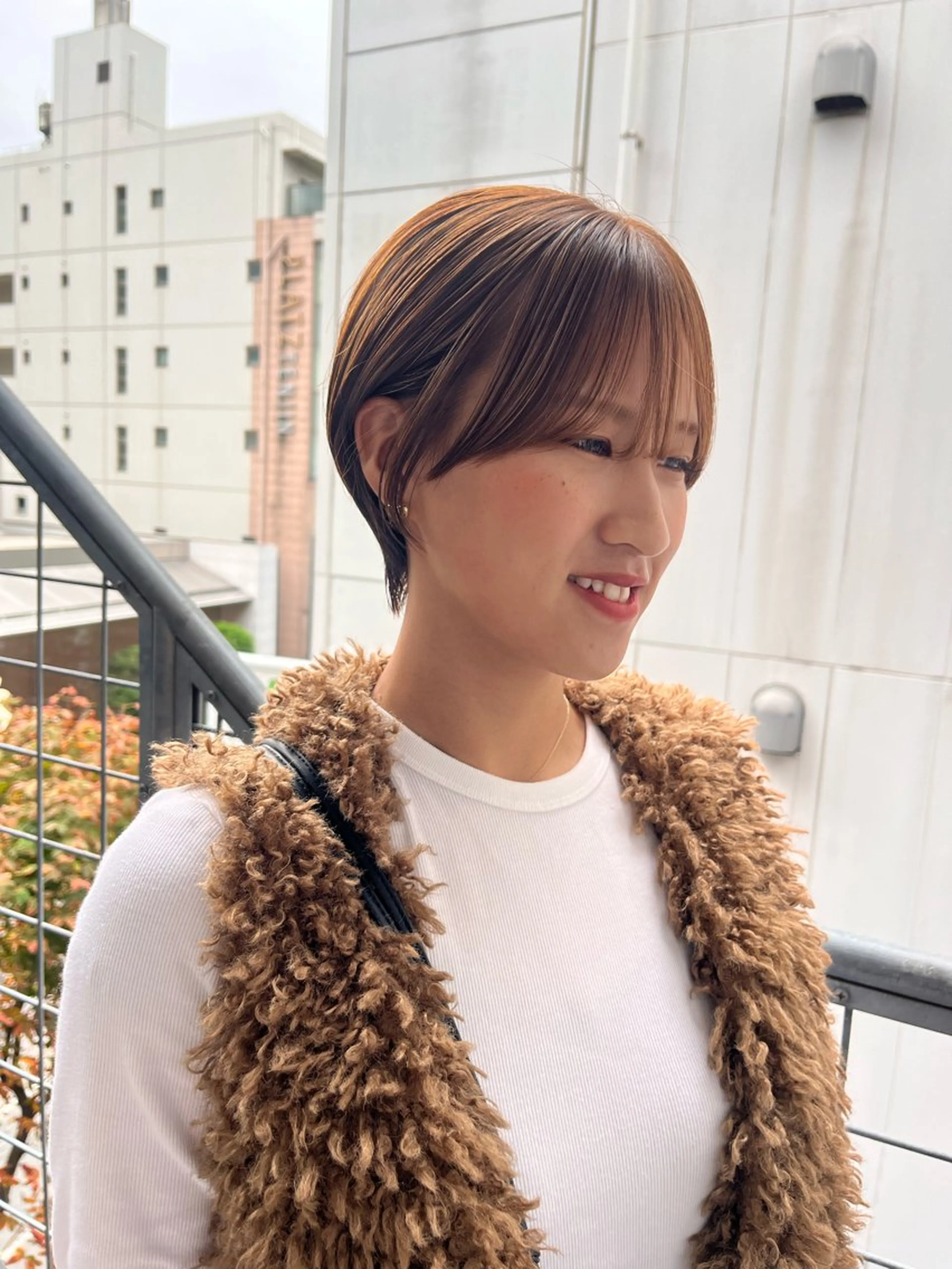 ショート レイヤーカット/韓国 ヘア/ honokaのヘアスタイル