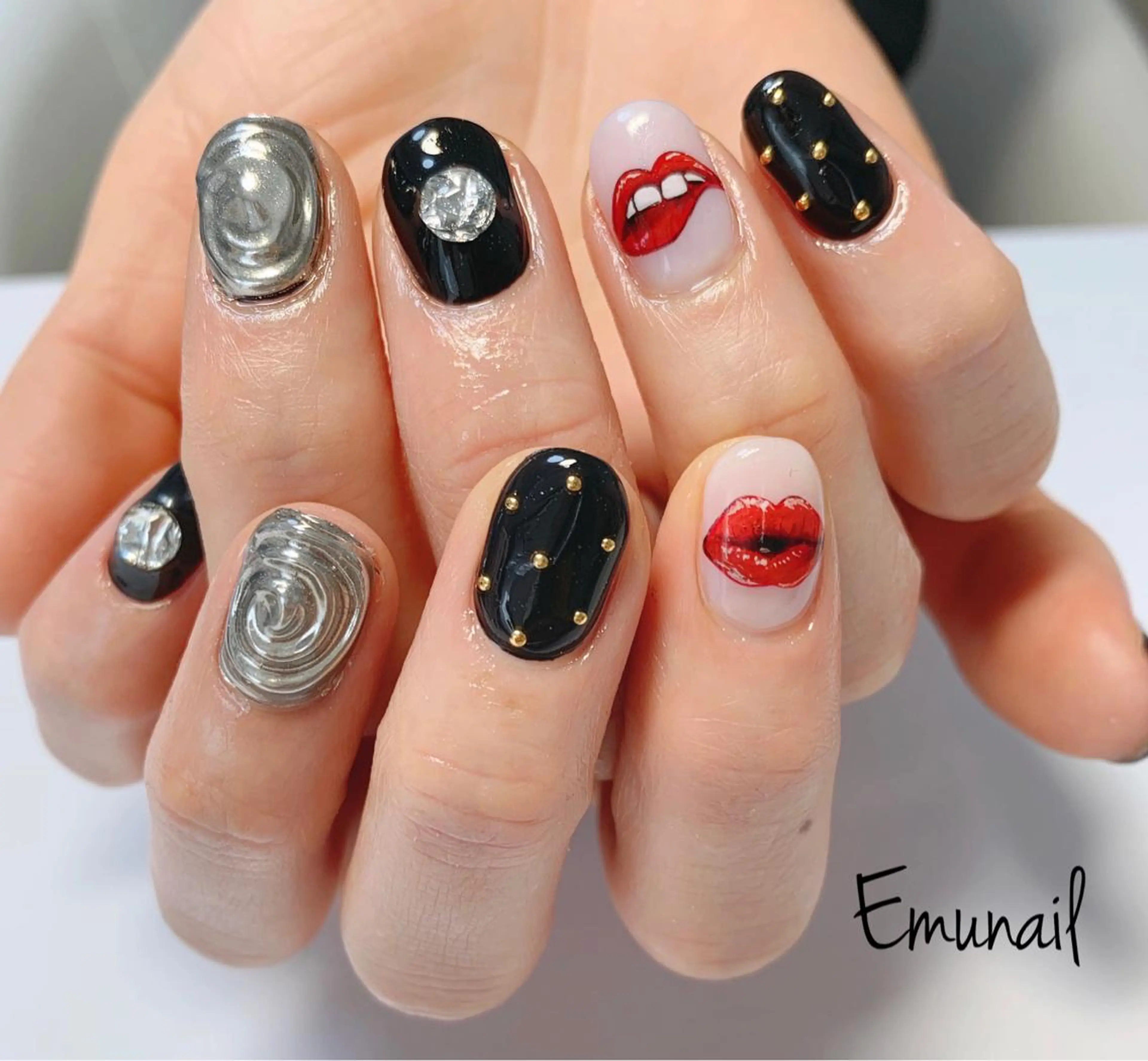 ネイル アートネイル ハンドネイル Emu Nailのネイルデザイン