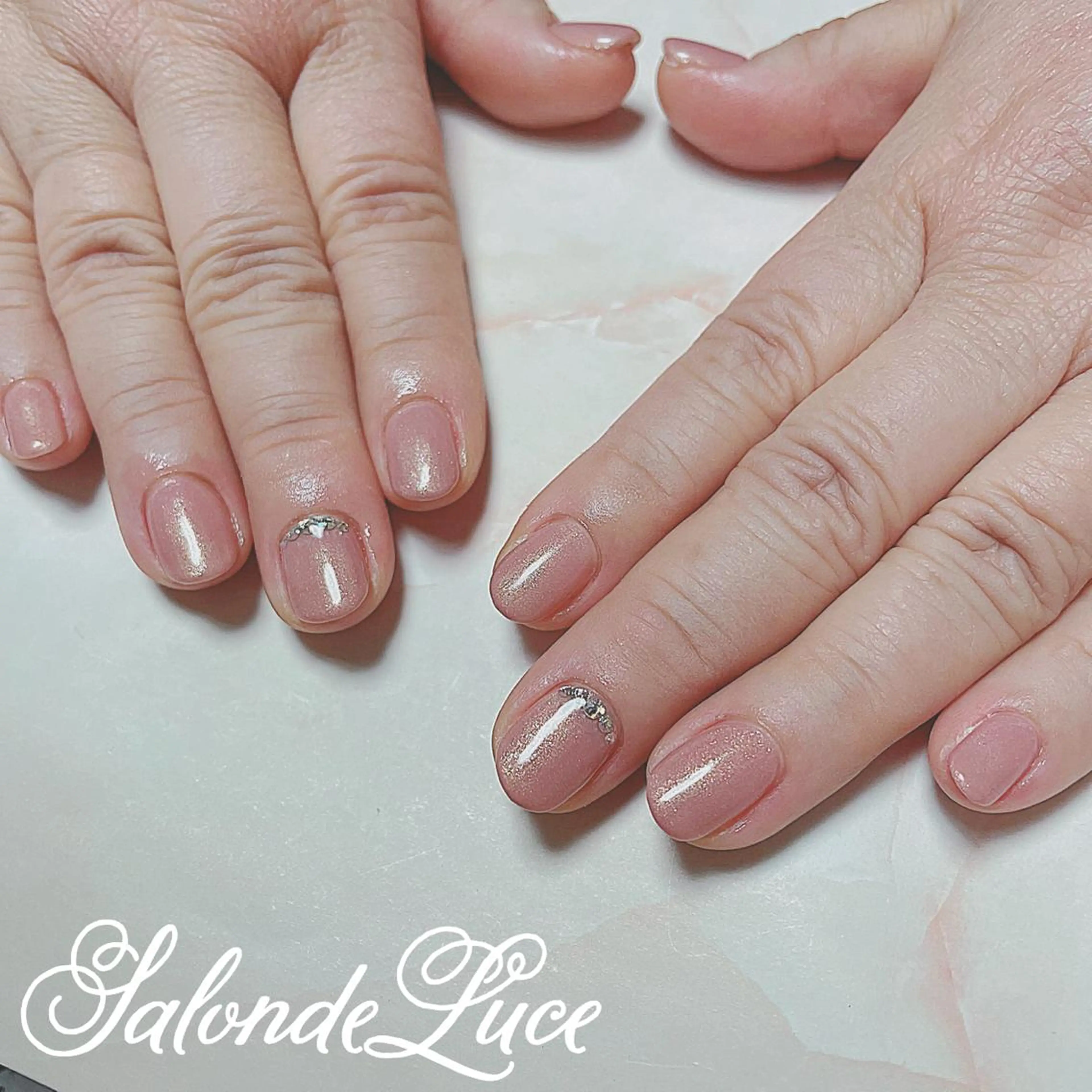 ネイル ワンカラーネイル Salon de Luceのネイルデザイン