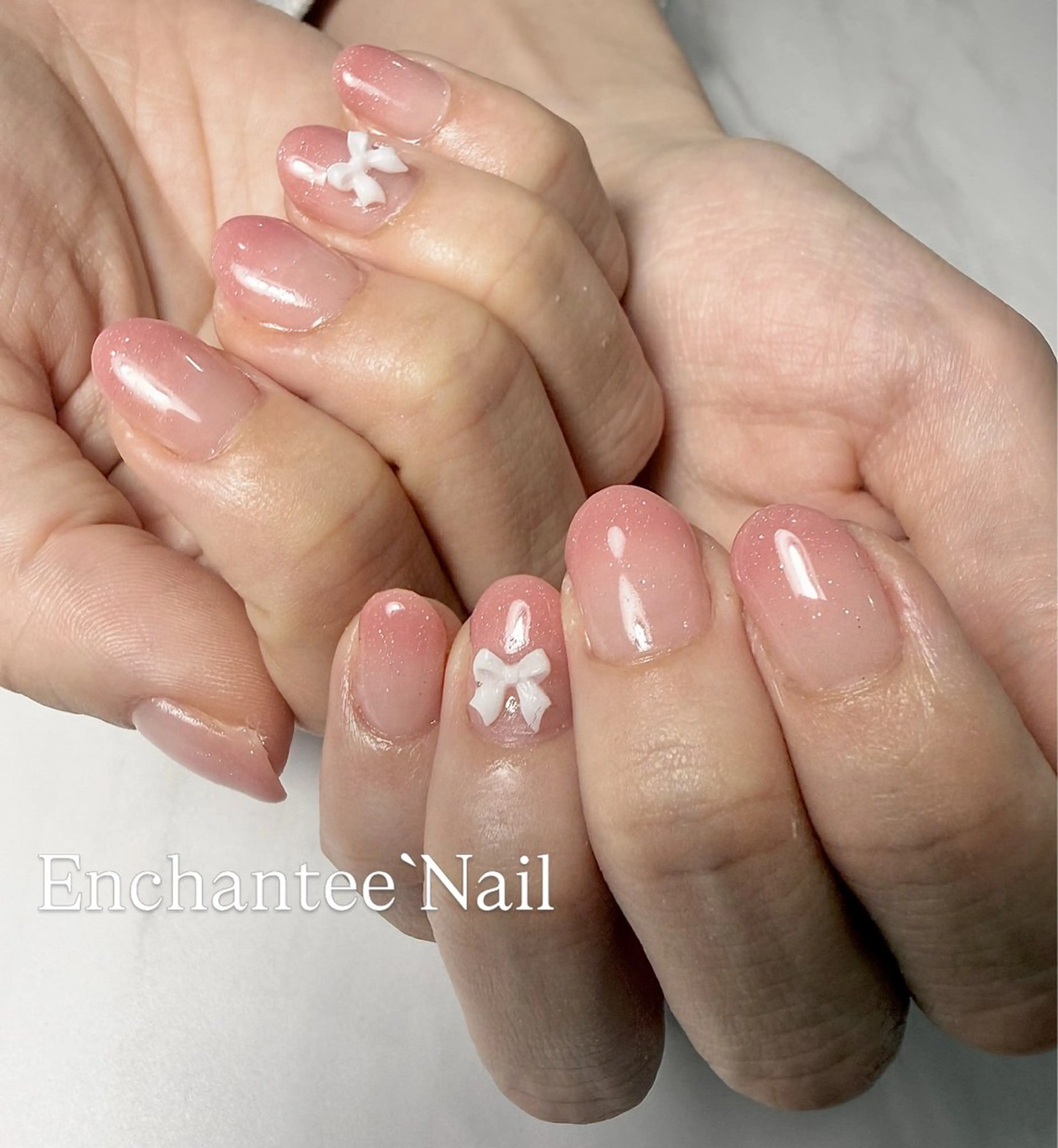 ネイル ジェルネイル グラデーション スカルプネイル ネイルチップ enchantee nail所属・Enchantée yukaのネイルデザイン