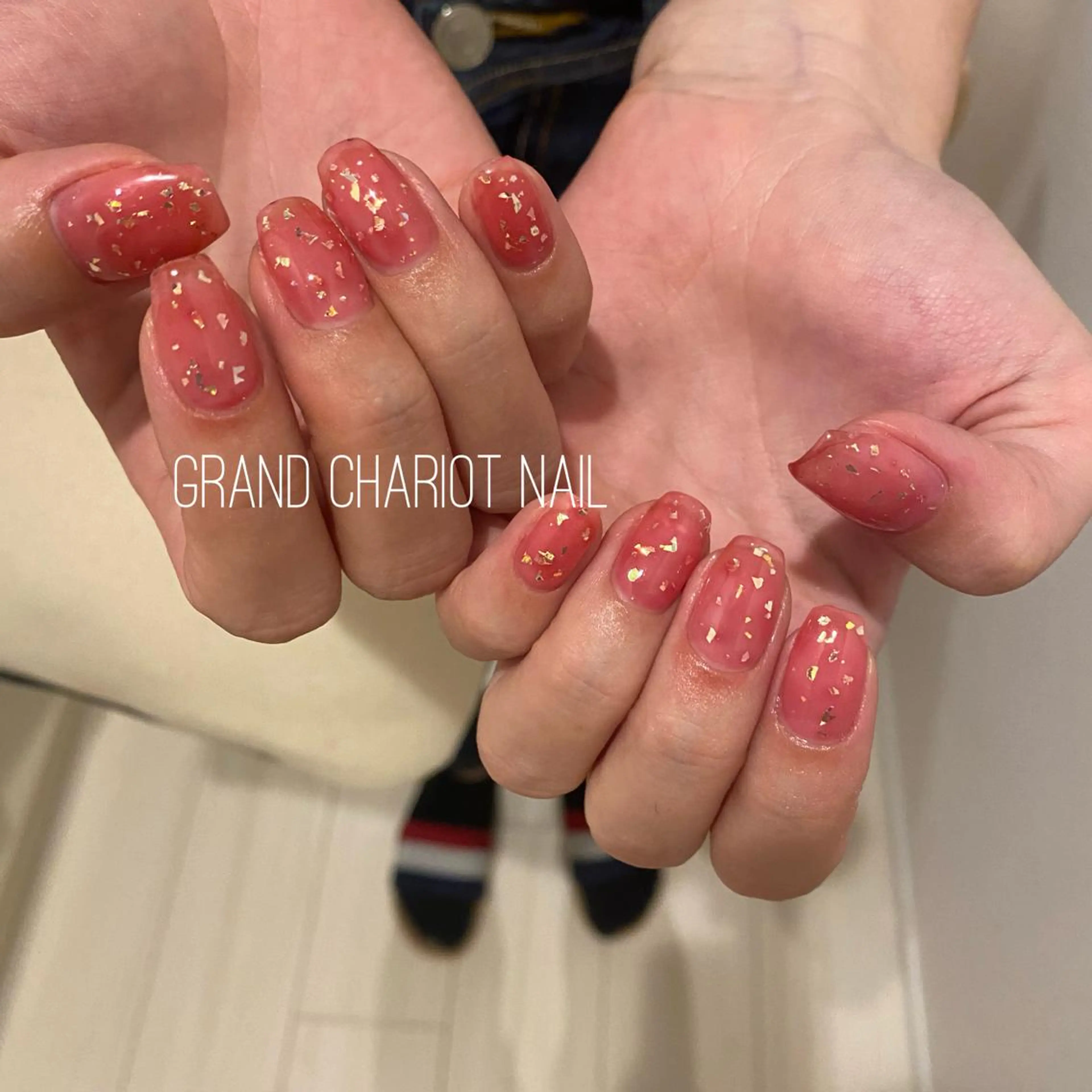 ネイル ラメ(グリッター) NORA nail UMEDA MAIのネイルデザイン