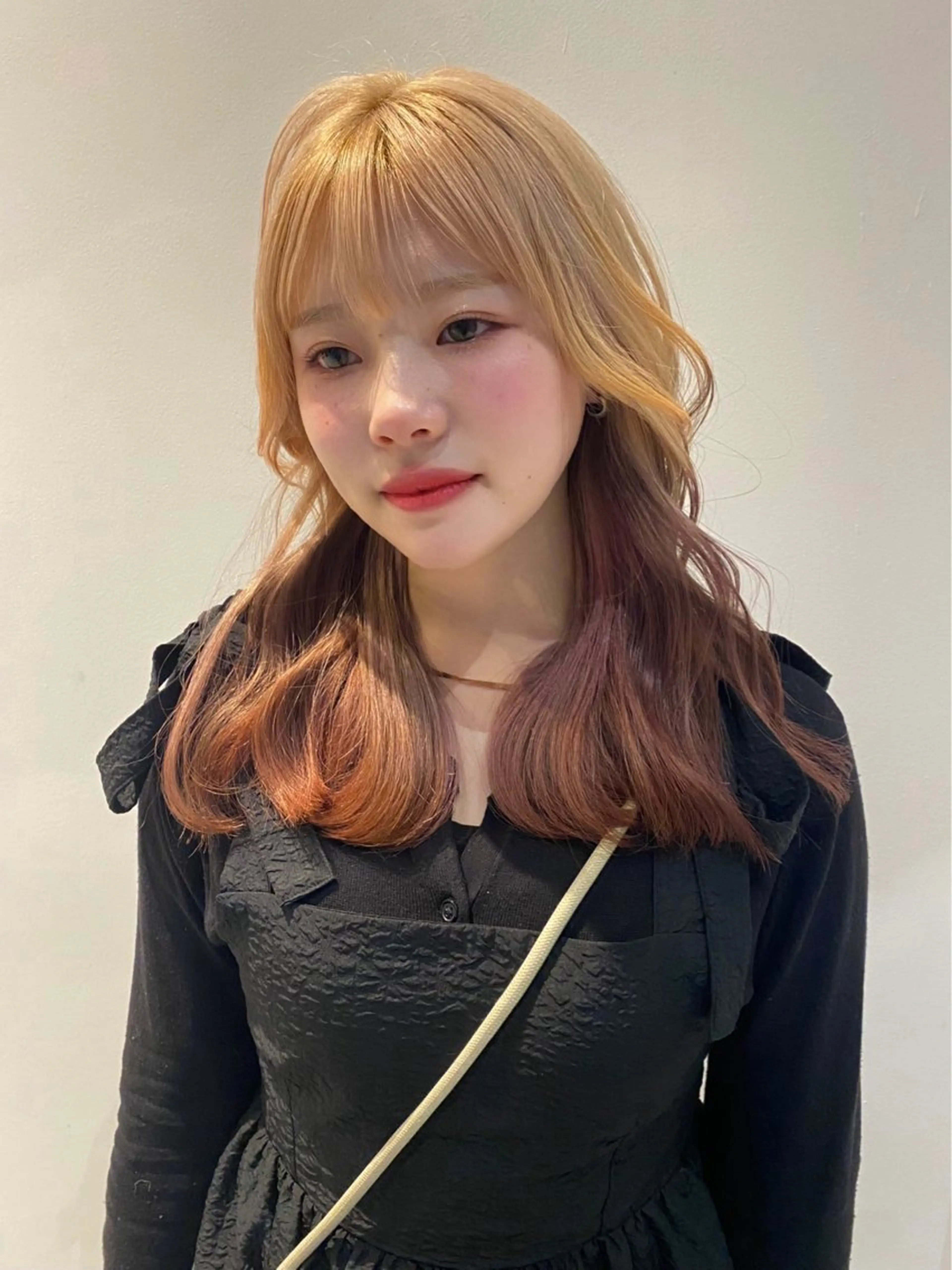 セミロング カラー カット ヘアカラー トリートメント mai / linoah˚✧のヘアスタイル