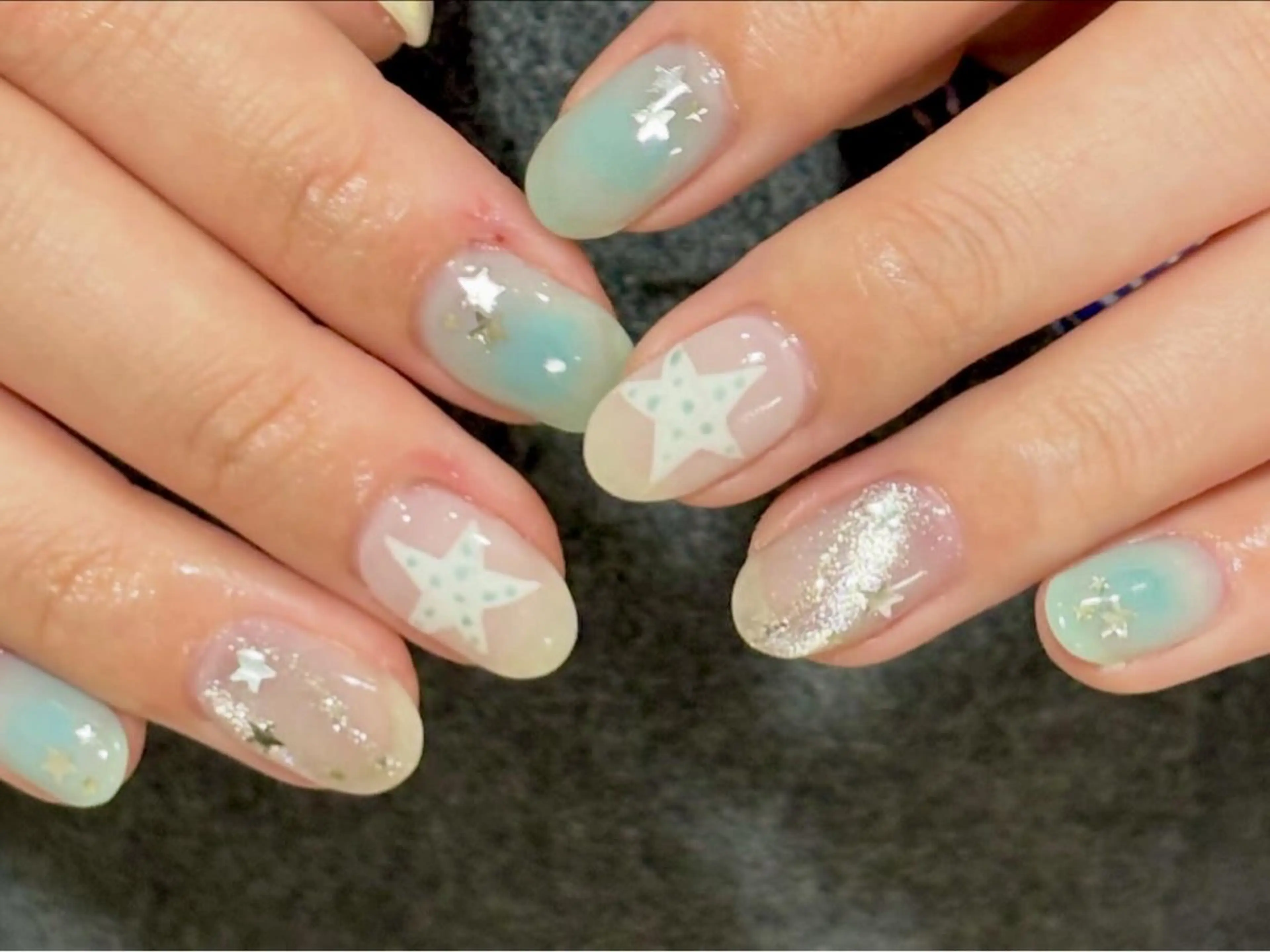 ネイル ハンドネイル yurina ☆のネイルデザイン