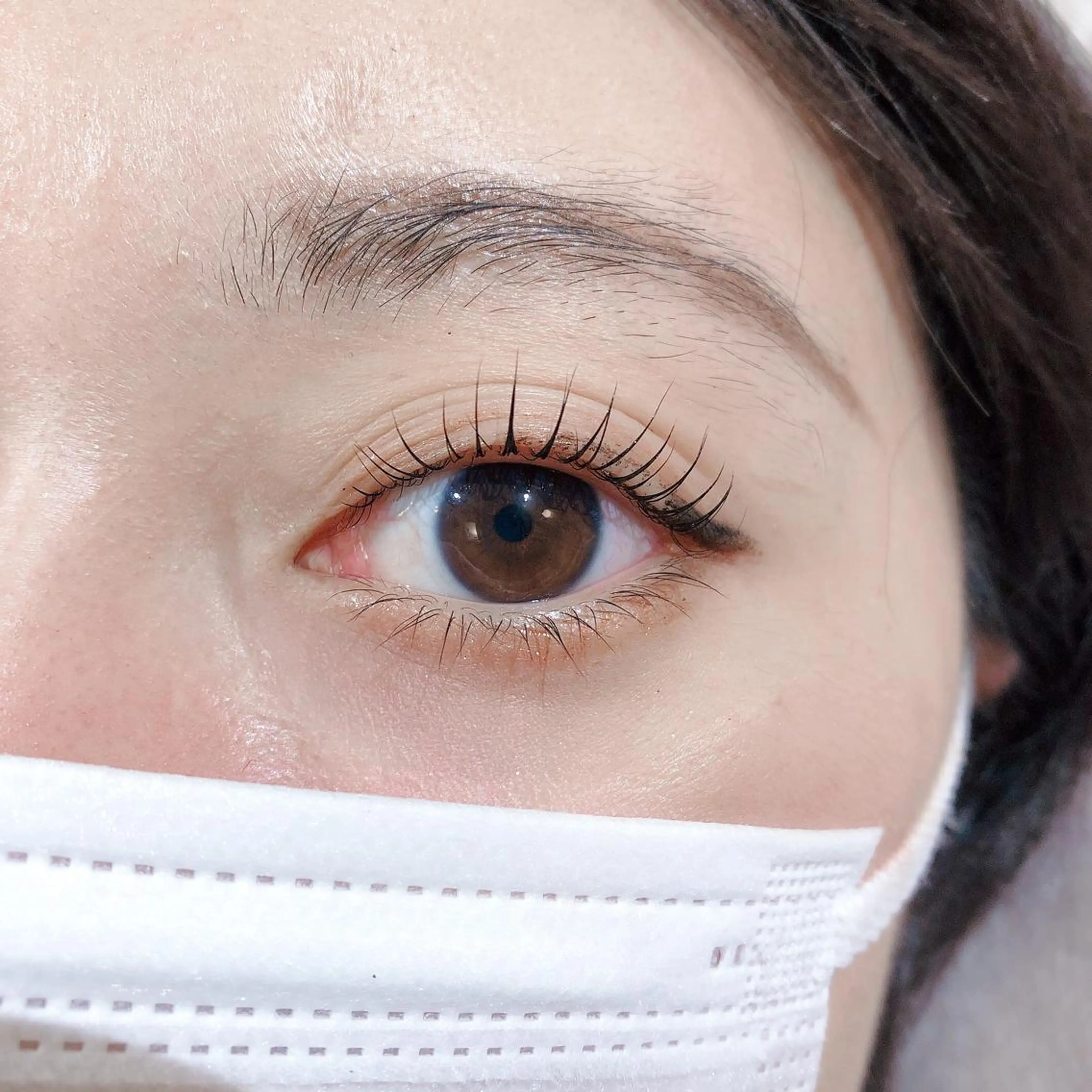 マツエク・マツパ 一重×まつ毛パーマ 渋谷 志保の眉毛・アイブロウイメージ