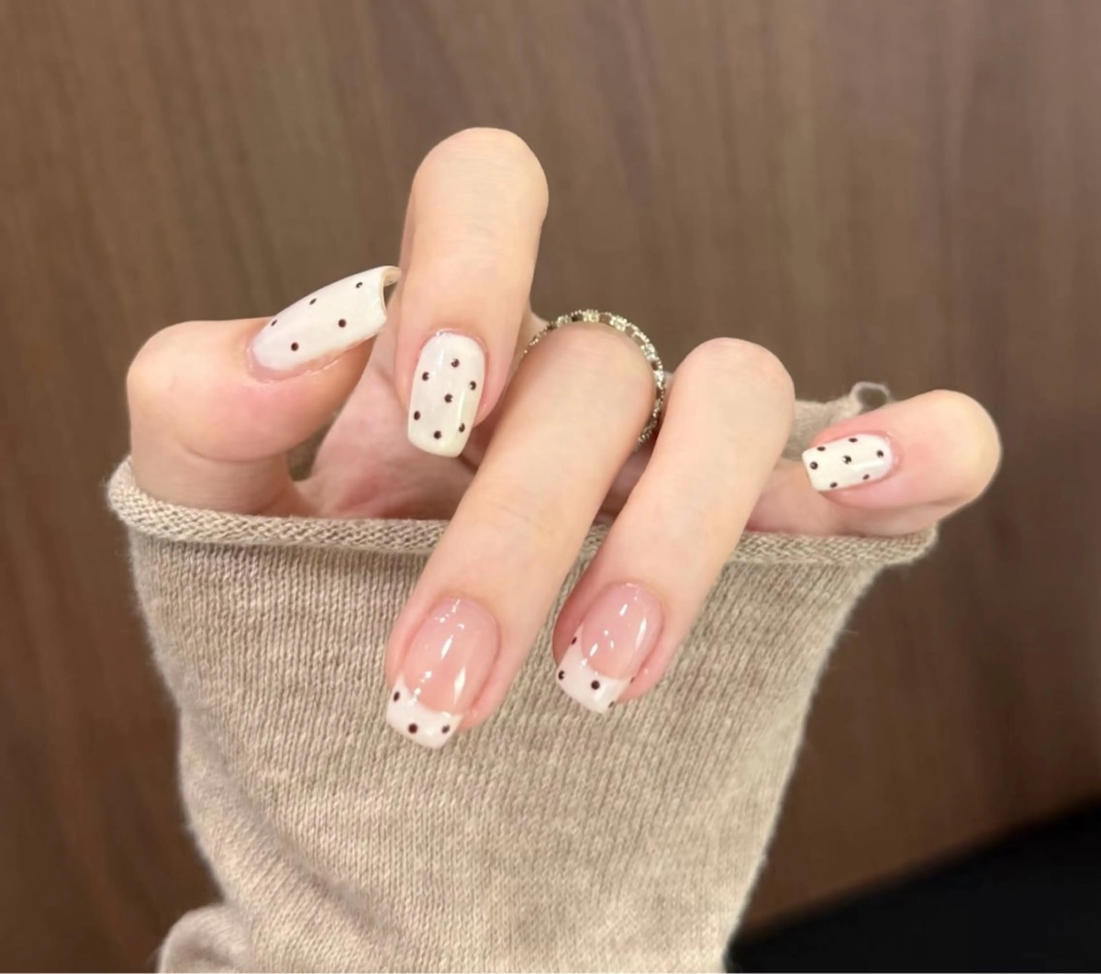 自爪💗シンプル持ち込みデザイン　¥6980の写真