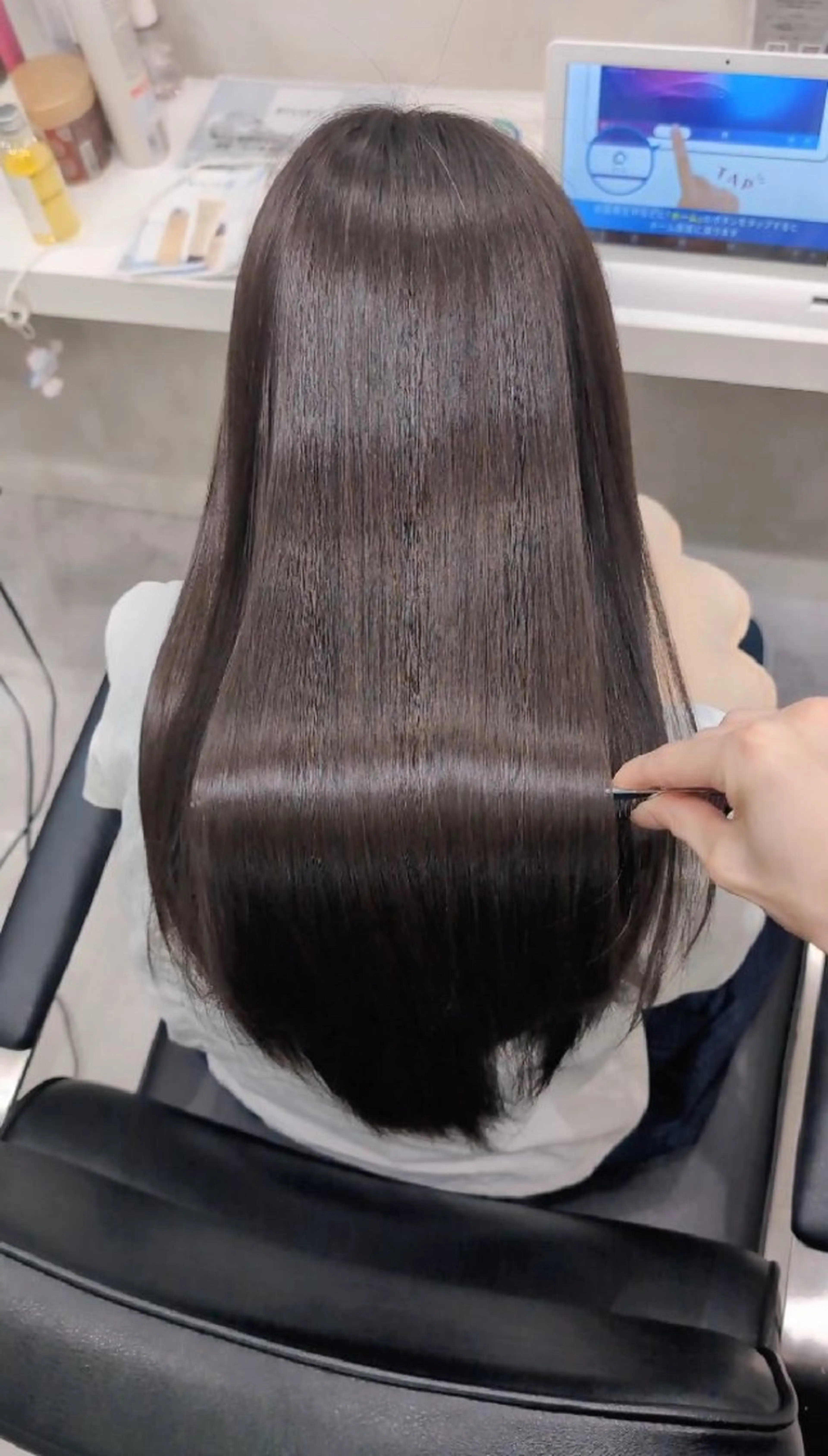 【髪質改善】【艶髪】最高級美髪矯正＋パーソナルトリートメントの写真