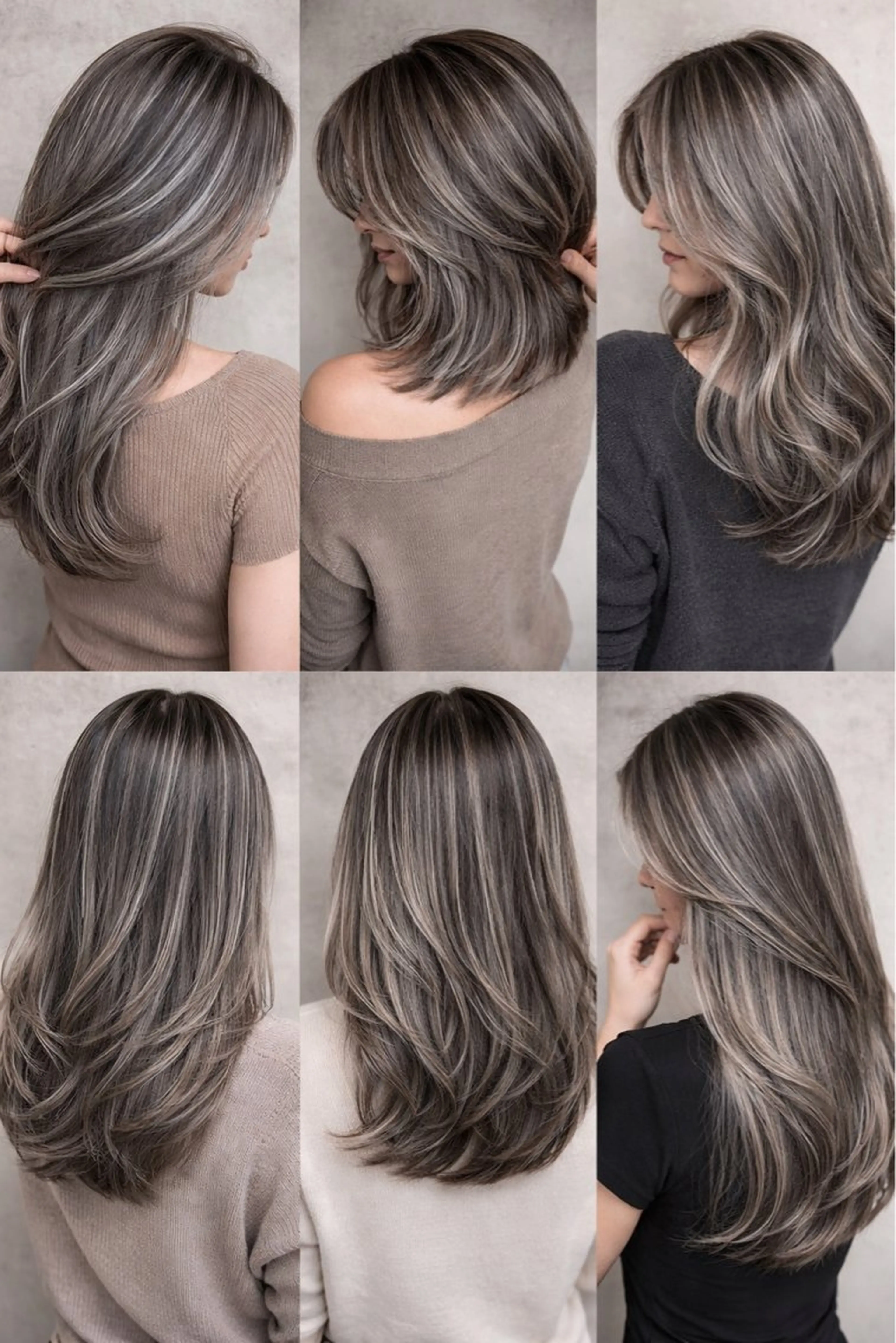 ミディアム カラー バレイヤージュ ハイライトカラー 外国人風カラー ハイライト レイヤーカット カット ヘアカラー トリートメント ヘアセット LAS 代表 ナガカワ コウヘイのヘアスタイル