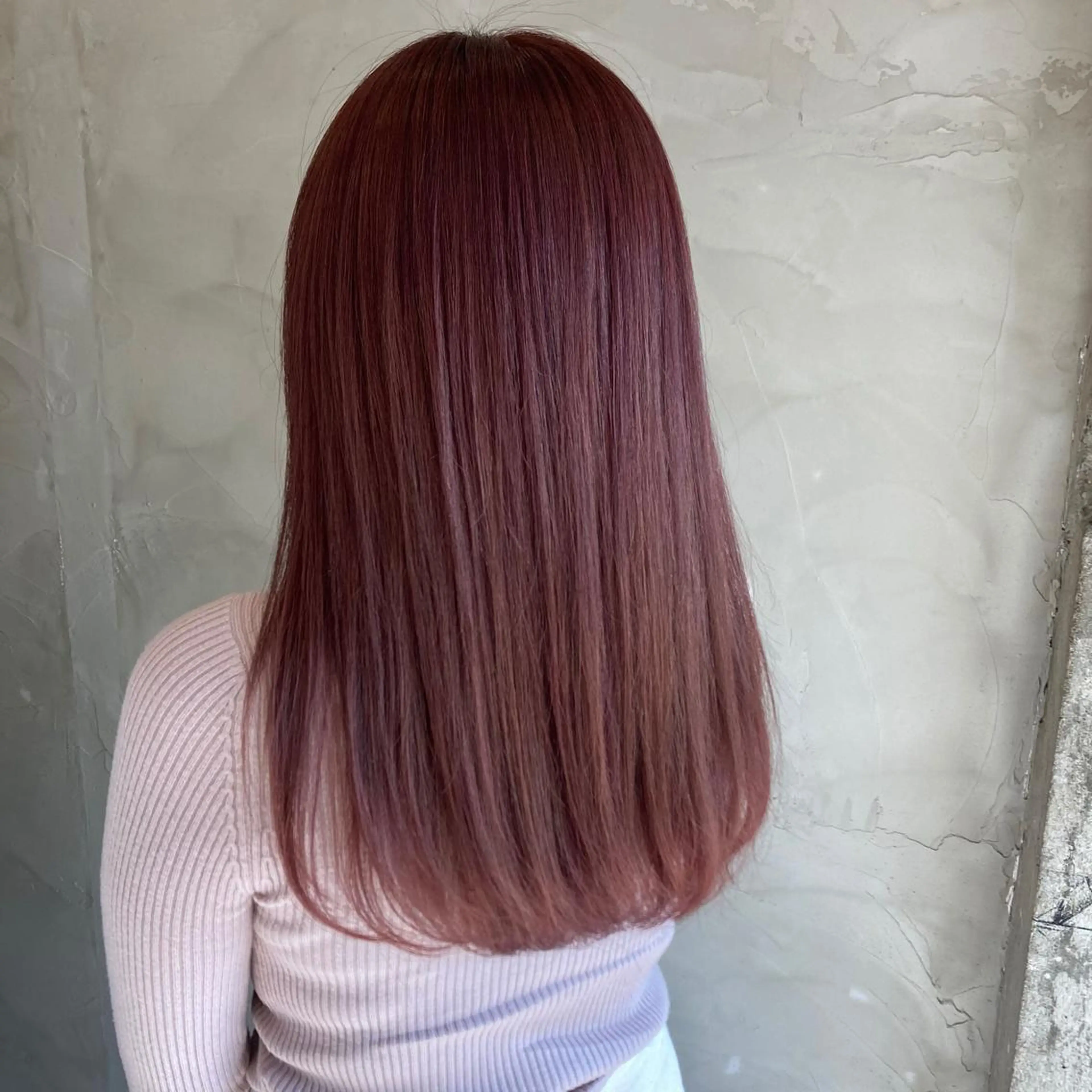 ロング カラー ヘアカラー トリートメント 韓国レイヤーカット★ 小林大樹のヘアスタイル