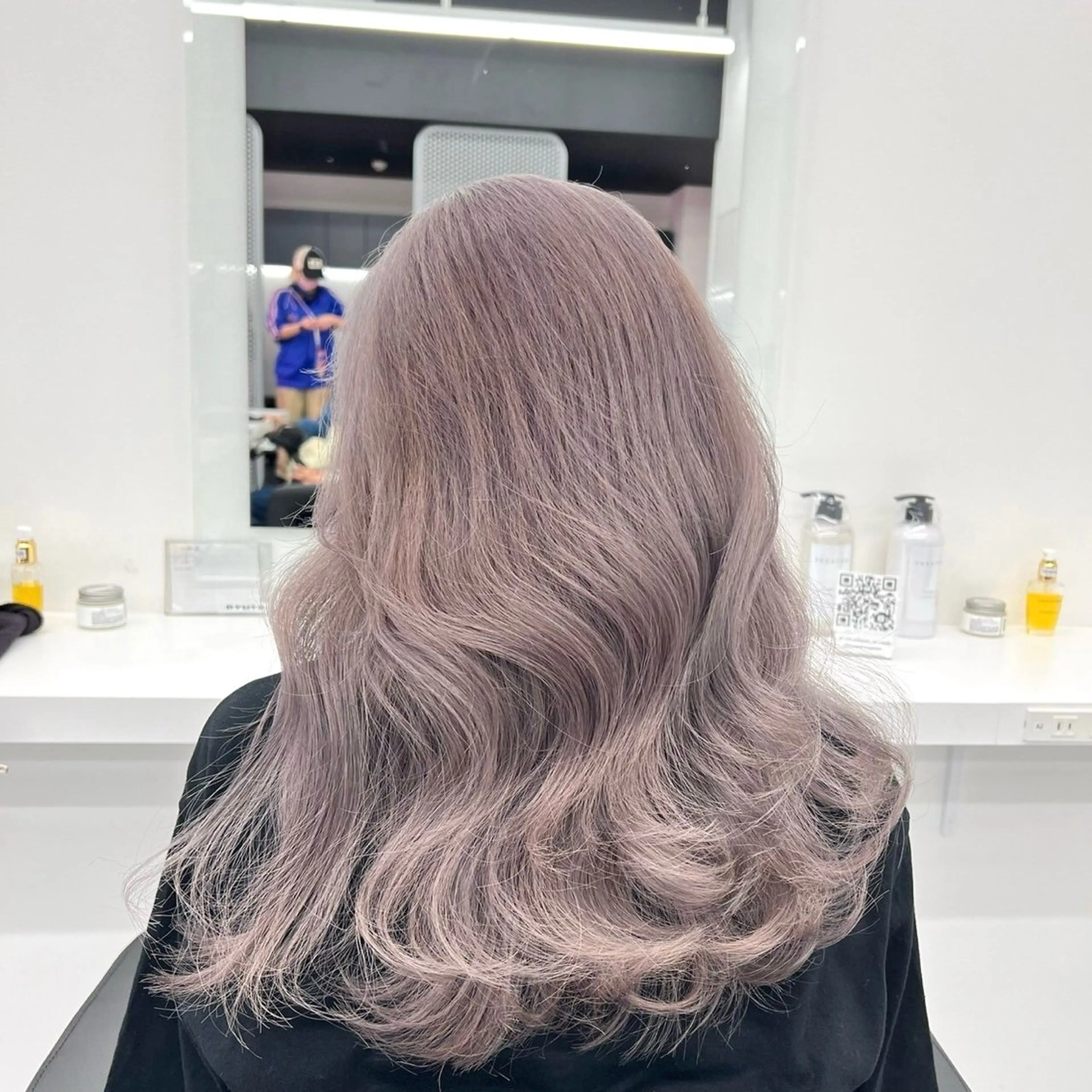 ロング カラー ヘアカラー ヘッドスパ ヘアセット 🫧韓国風透明感 ヘア🫧towaのヘアスタイル