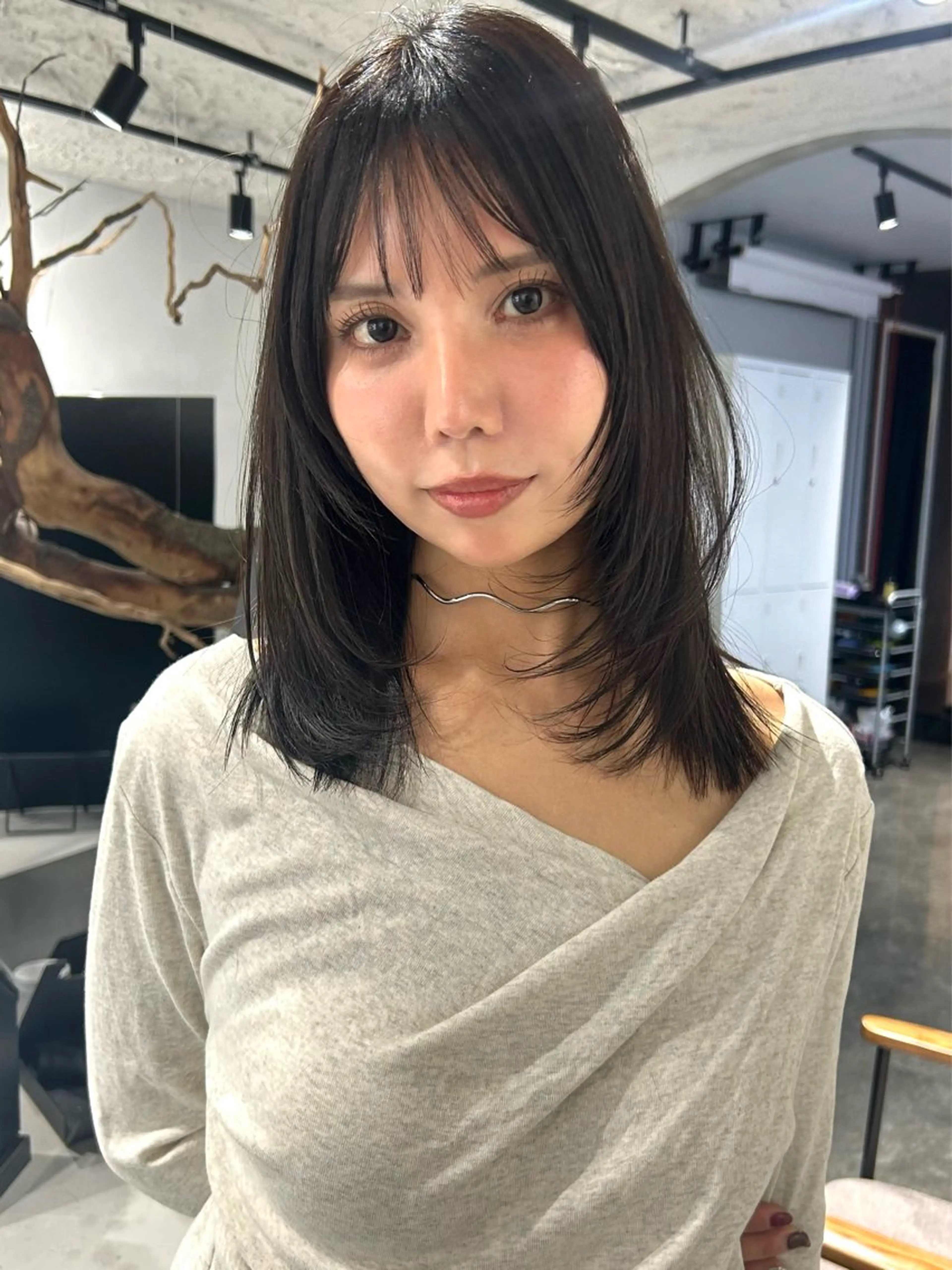 ミディアム ミディアムパーマ 韓国風ヘア カット トリートメント 船橋/パーマ/メンズ キチ/RITSU🪡のヘアスタイル