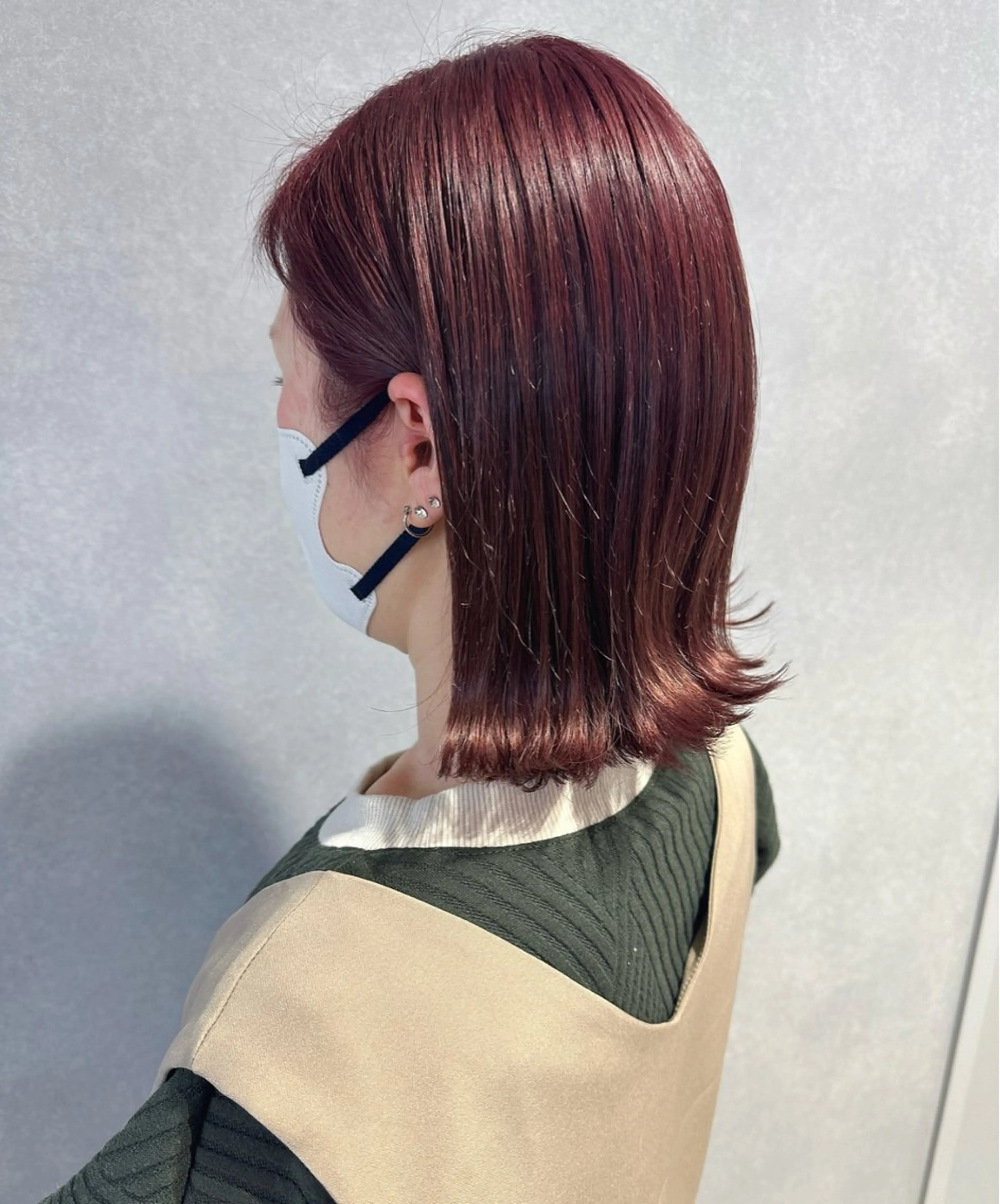 ショート カラー ブリーチ カット ヘアカラー 唐澤 千尋のヘアスタイル