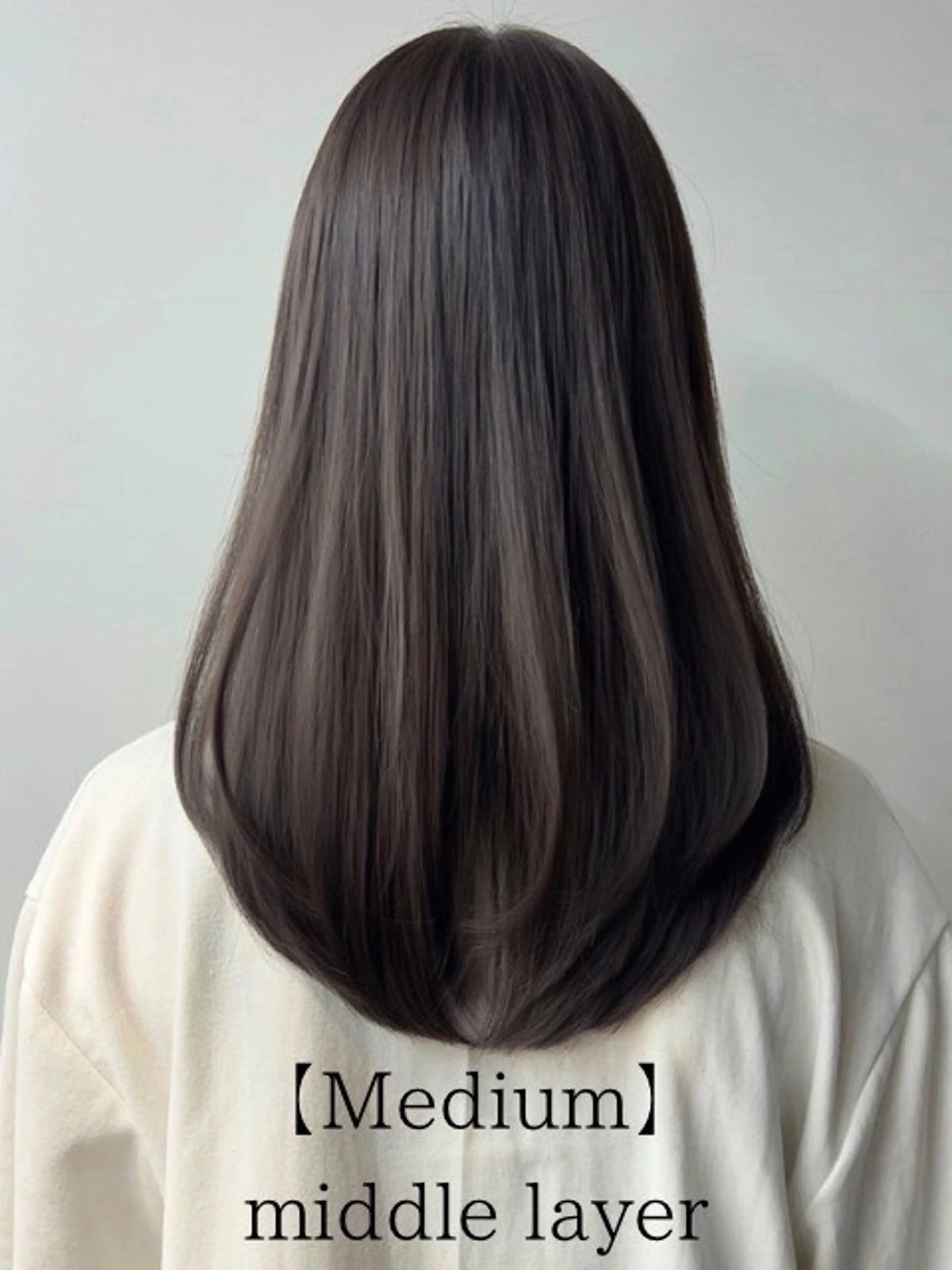 ミディアム 透明感カラー ʜ ᴀ ʀ ᴜのヘアスタイル