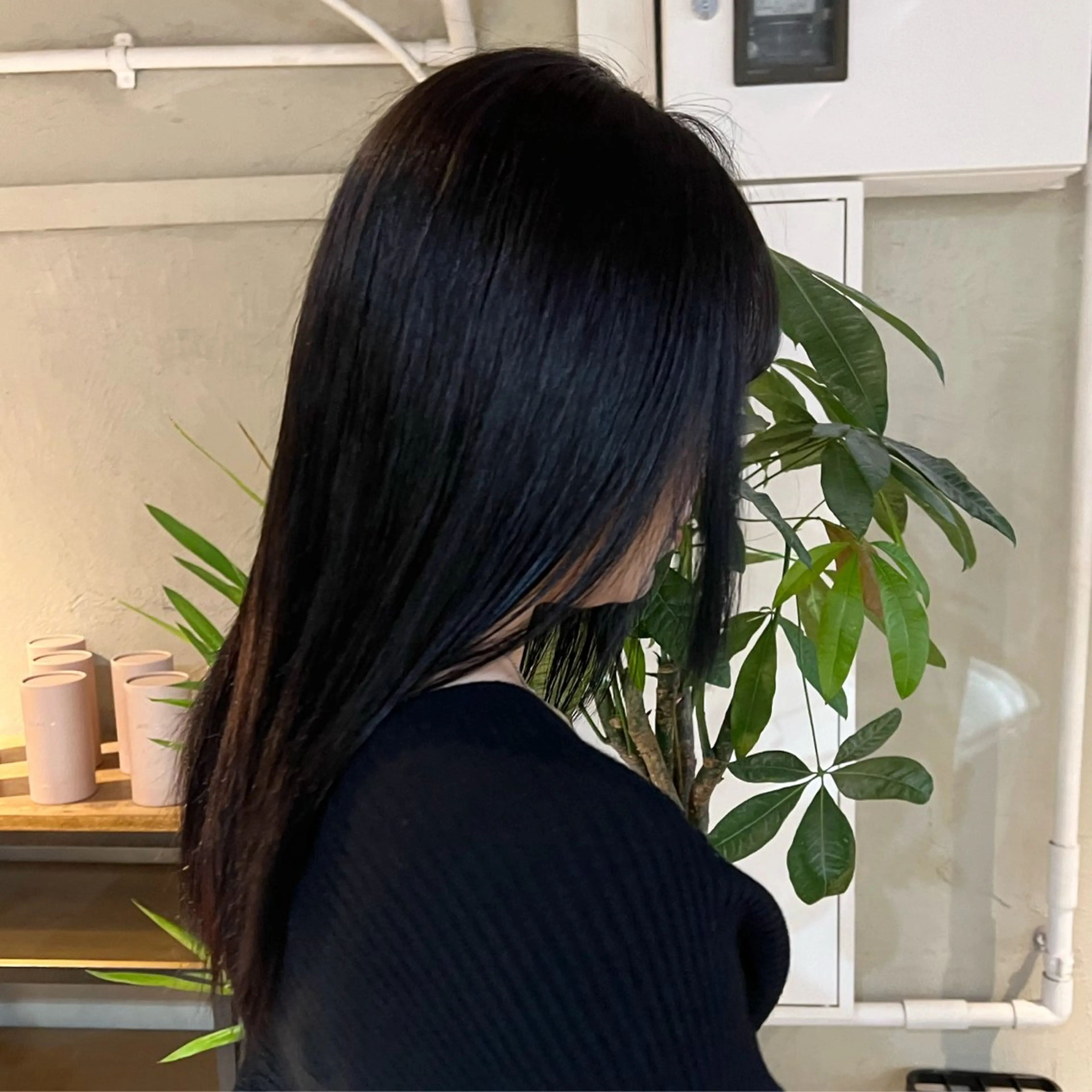 セミロング カラー momoka🩶 艶カラー‪𓈒𓏸のヘアスタイル