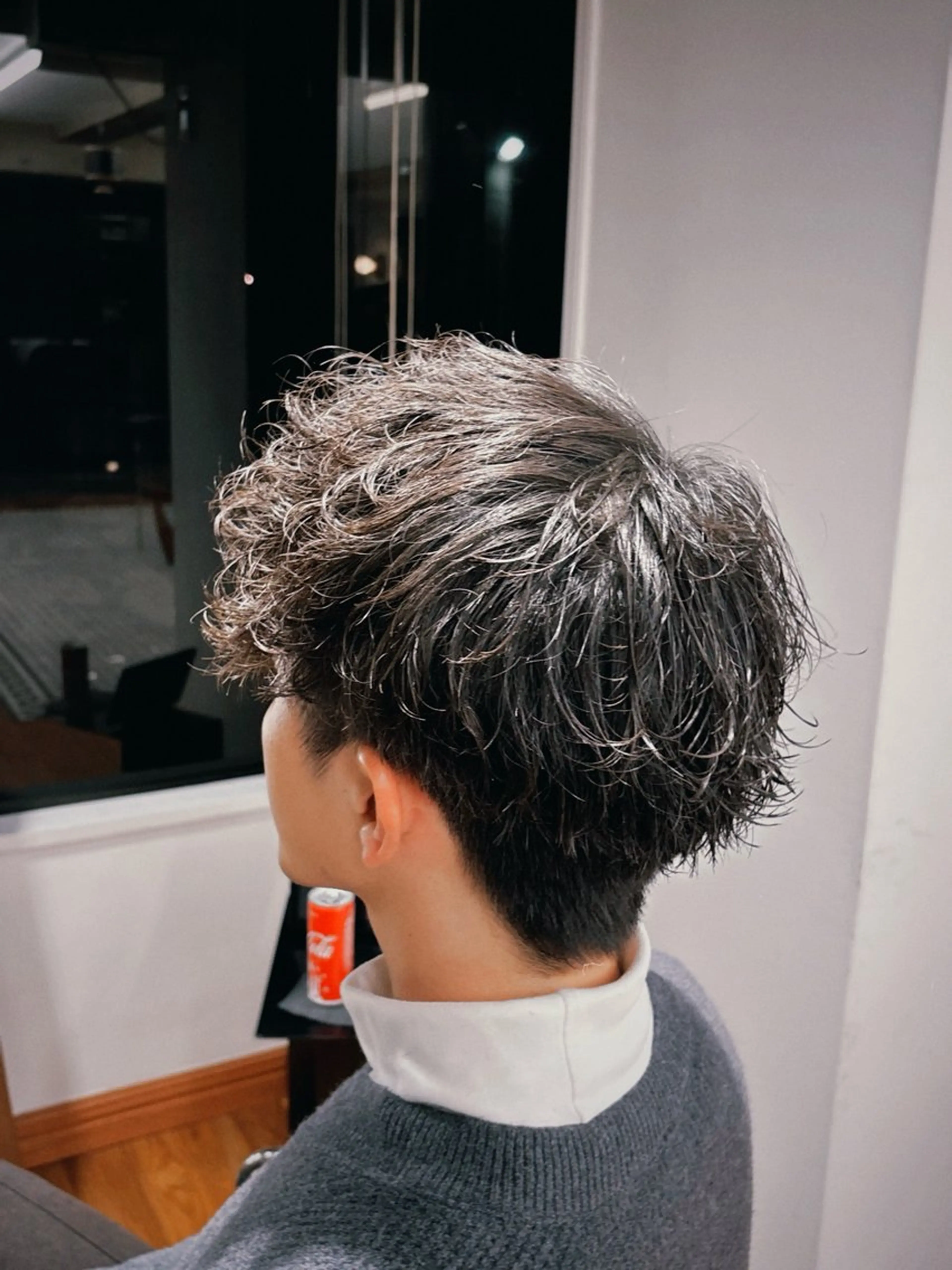 ショート メンズ メンズパーマ メンズカット 髙橋創のヘアスタイル