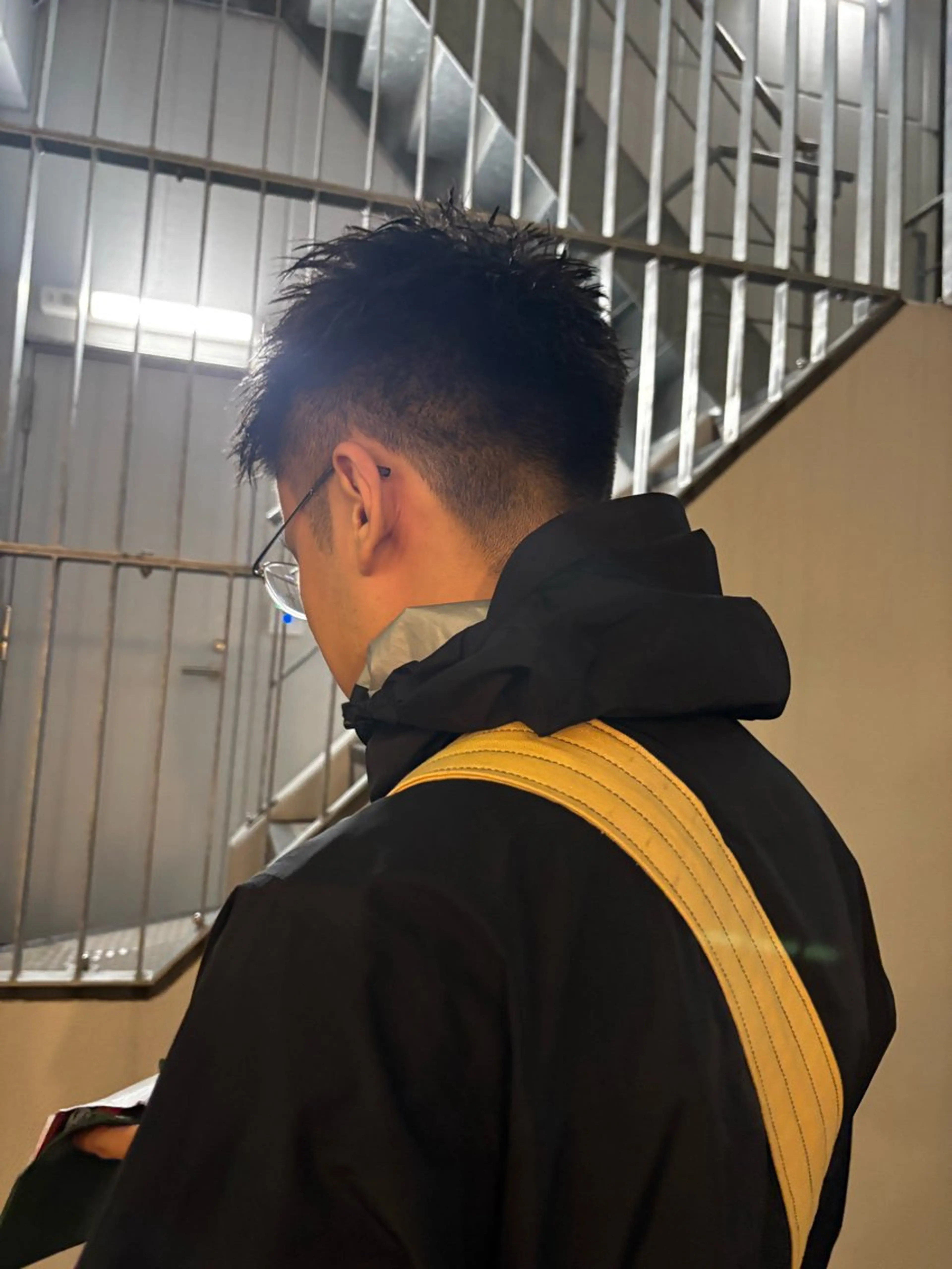 メンズ🍇刈り上げショートの写真