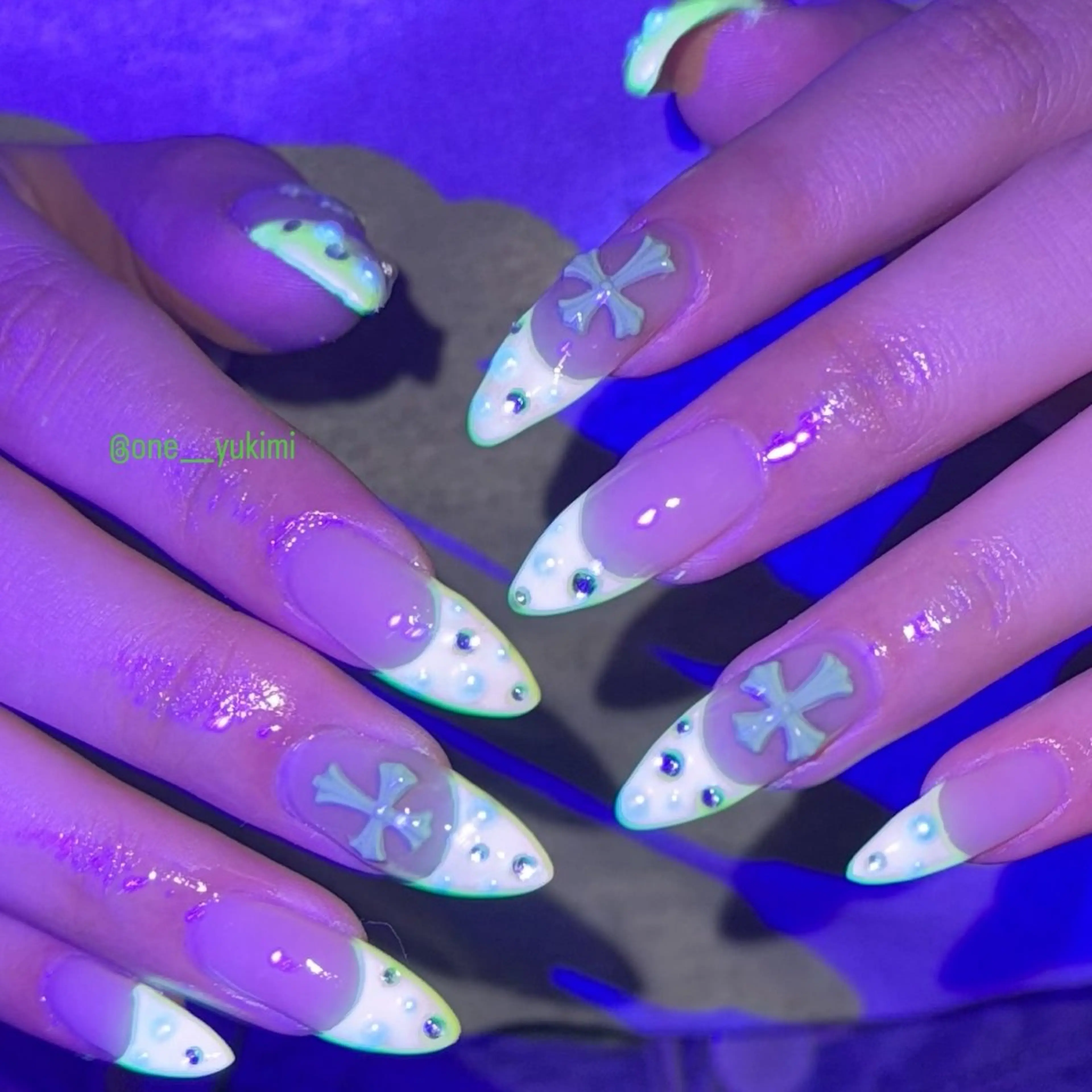 ネイル 海外ネイル YUKIMIのネイルデザイン