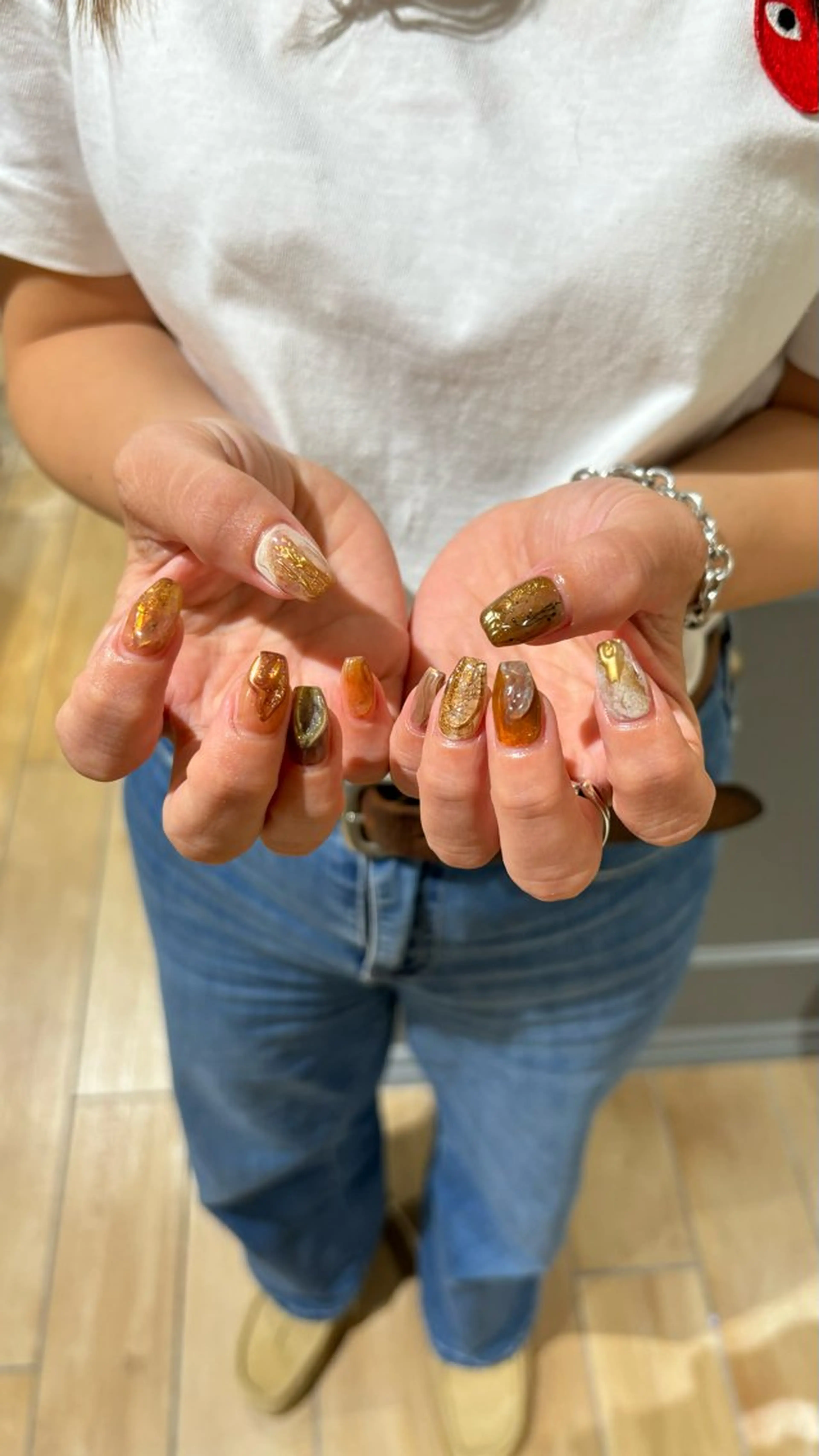 ネイル ハンドネイル 🤍 YUI 🤍のネイルデザイン