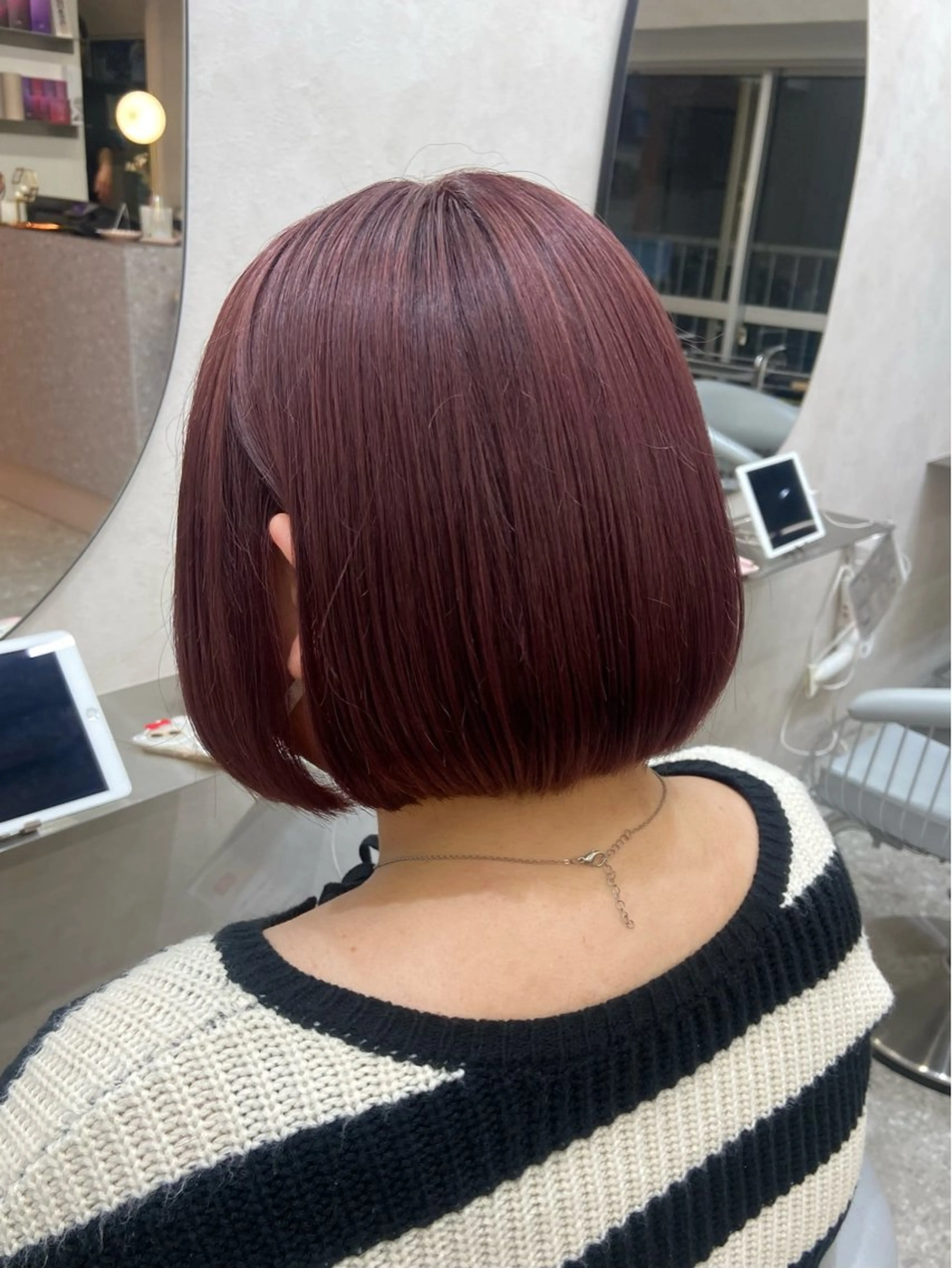 ミディアム カラー 新宿/韓国ヘア 中明度カラー/かやのヘアスタイル