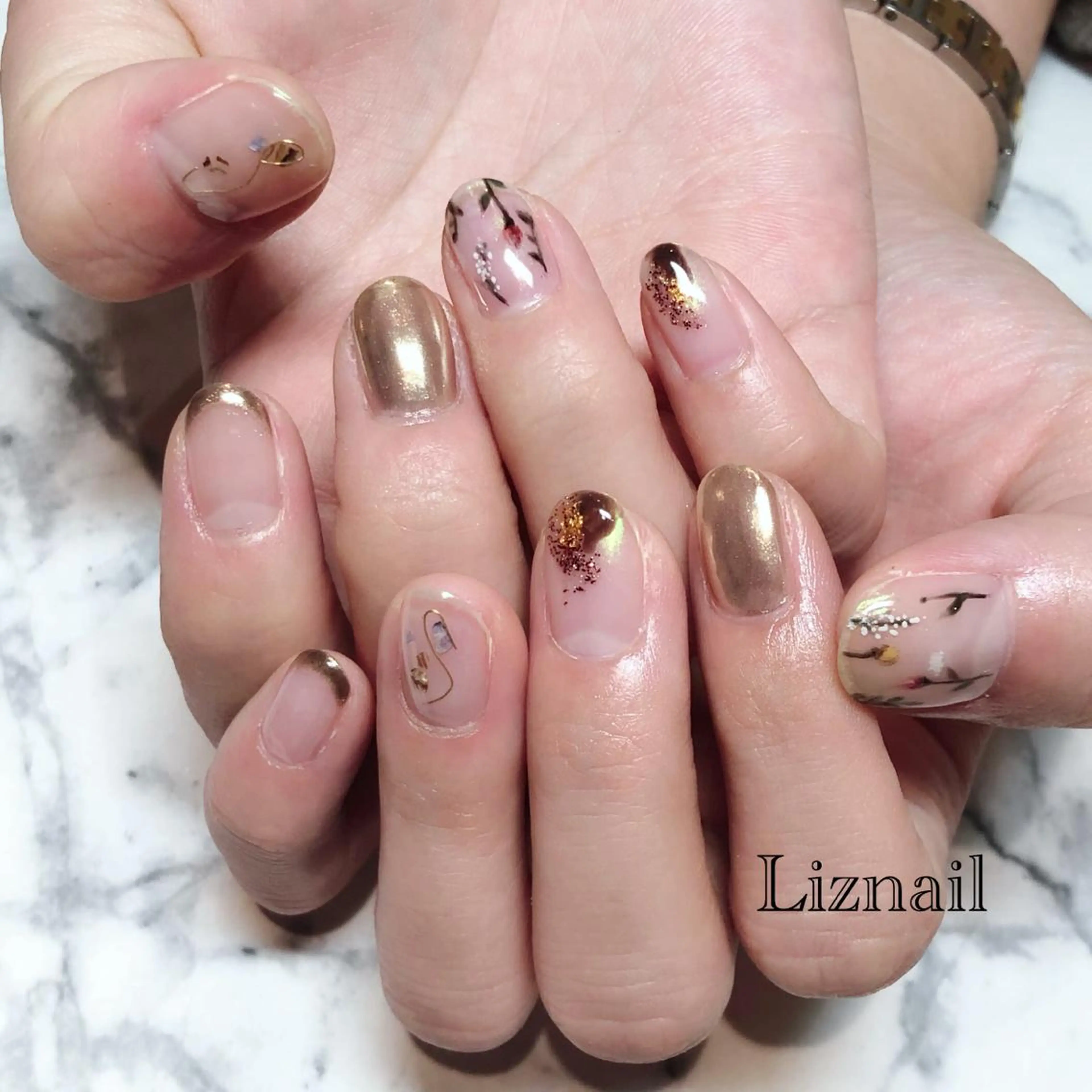 ネイル ハンドネイル Rawr / saoriのネイルデザイン