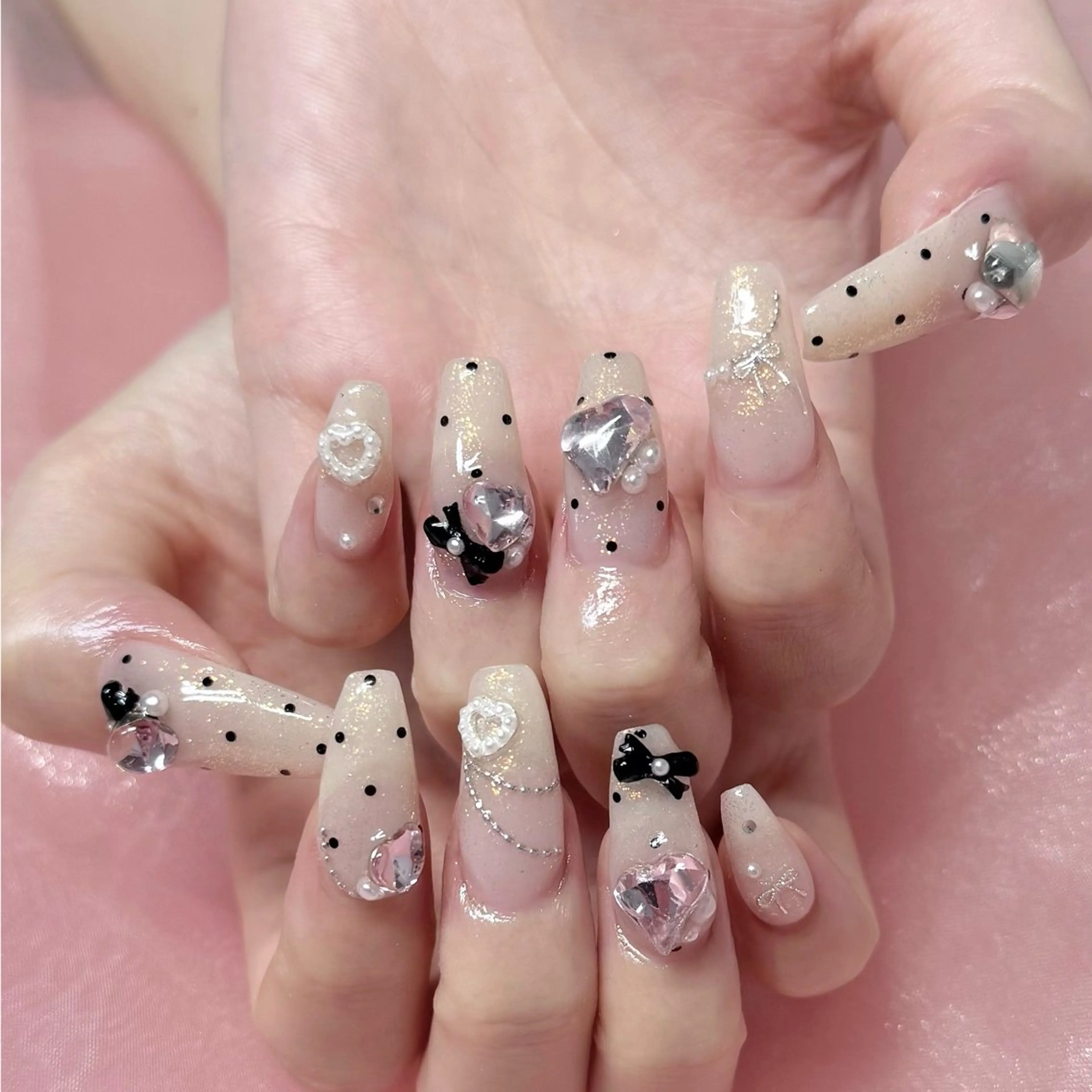 ネイル 長さ出し ハンドネイル RUMI nailのネイルデザイン