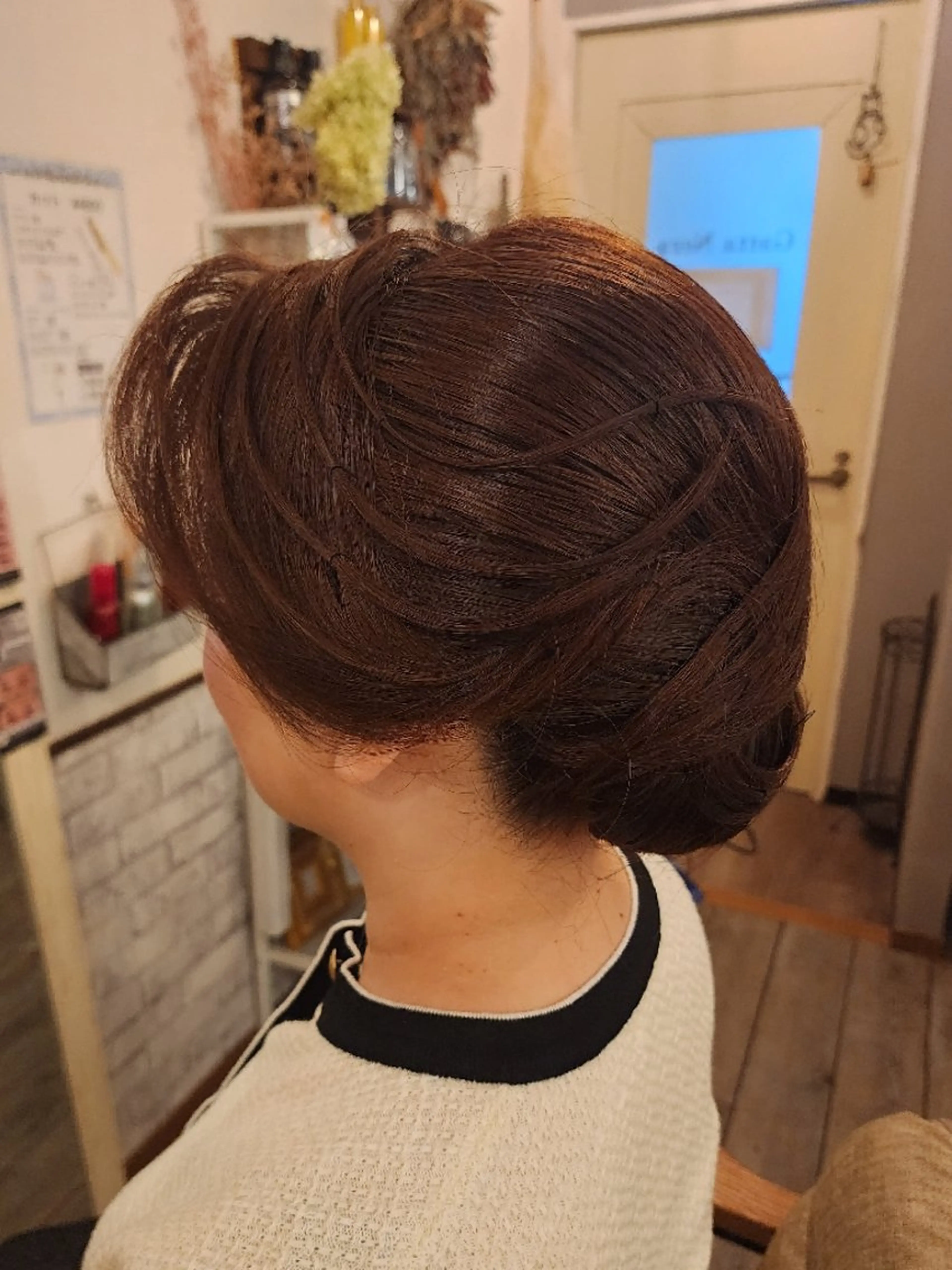 ヘアアレンジ セミロング ESTELA... OHARA のヘアスタイル