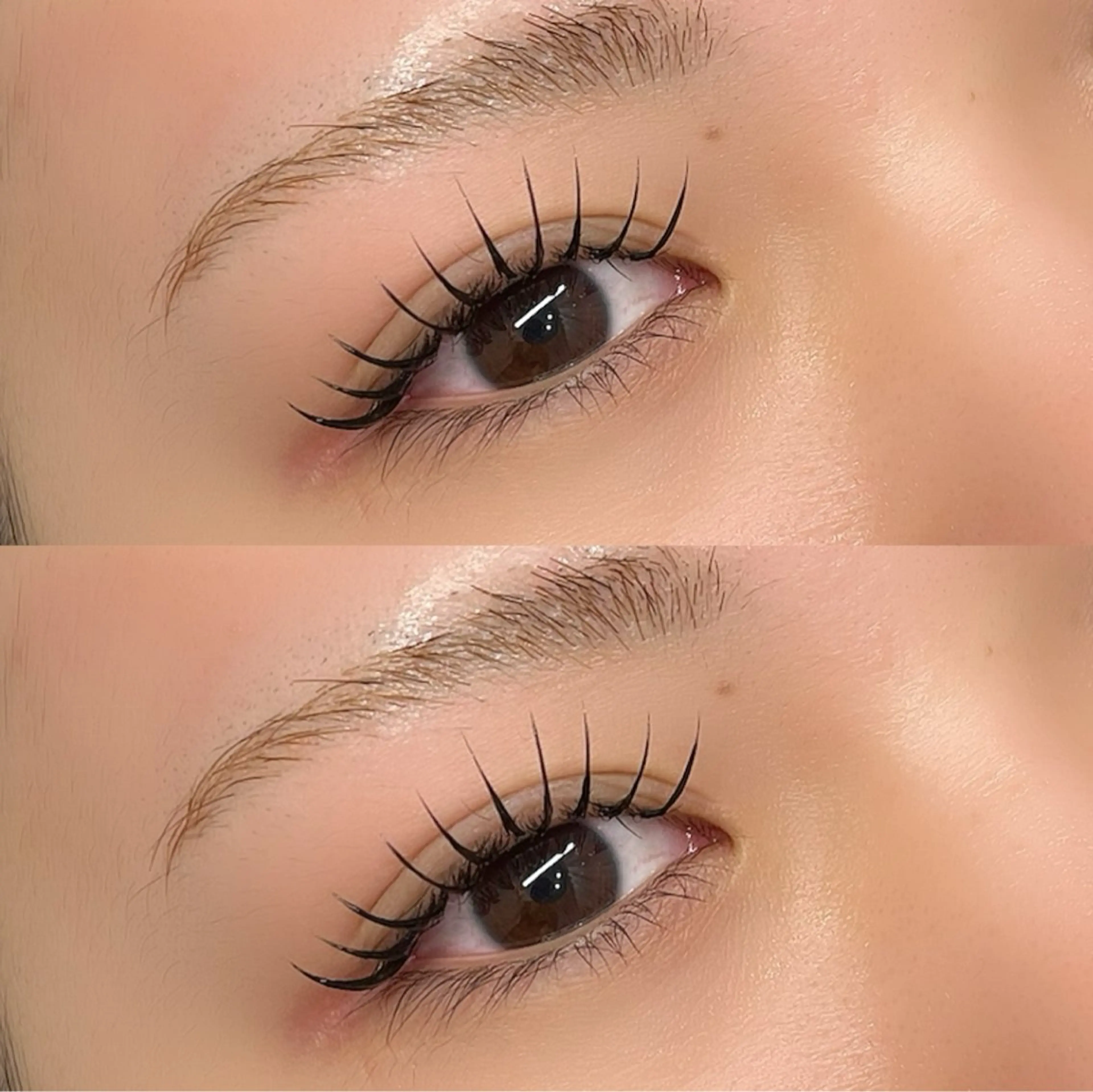 マツエク・マツパ フラットラッシュ Lumina miyabiのマツエク・マツパデザイン