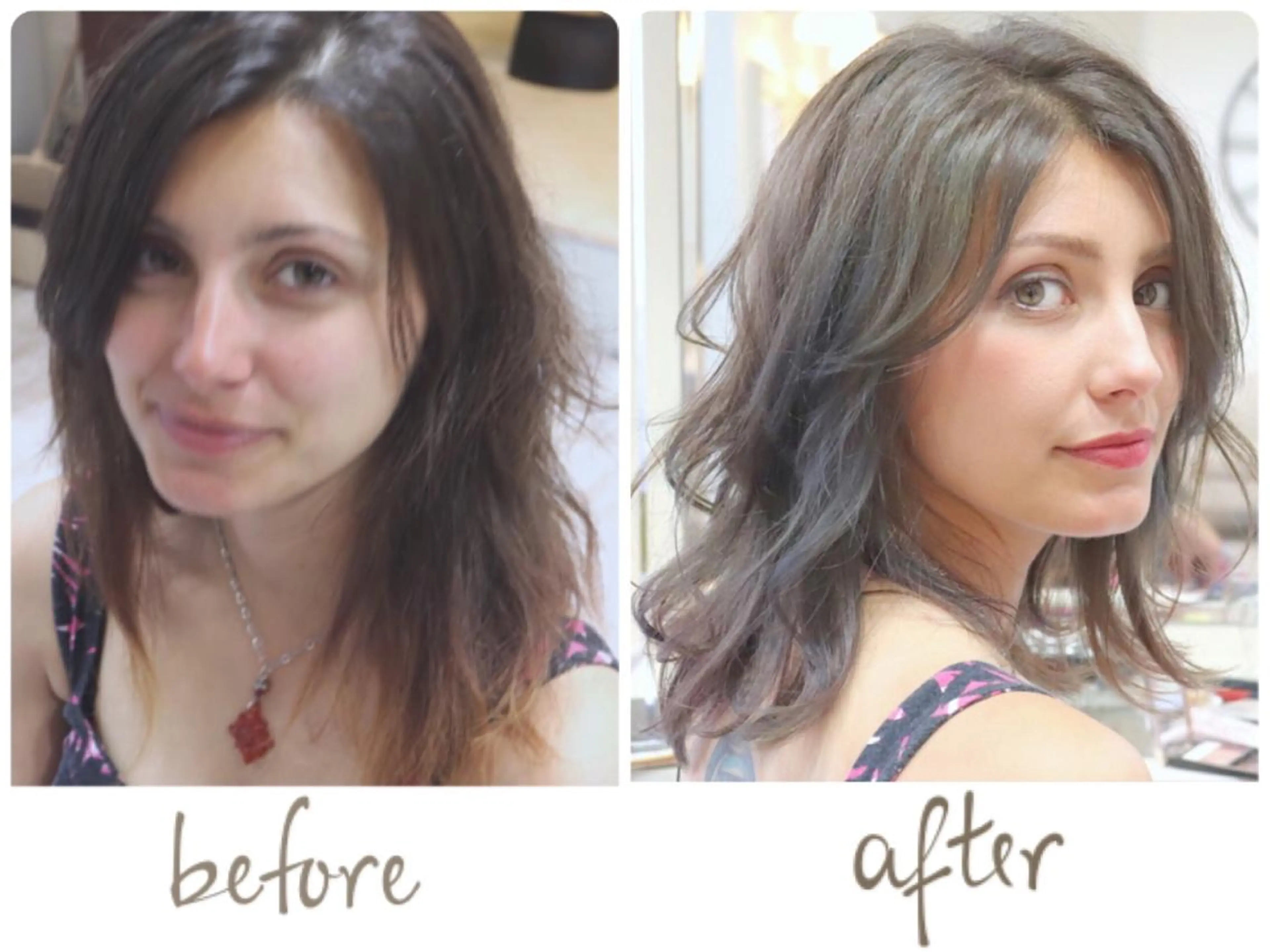 セミロング カラー お気軽にどうぞ ✩☪︎⋆｡IZUMIのヘアスタイル