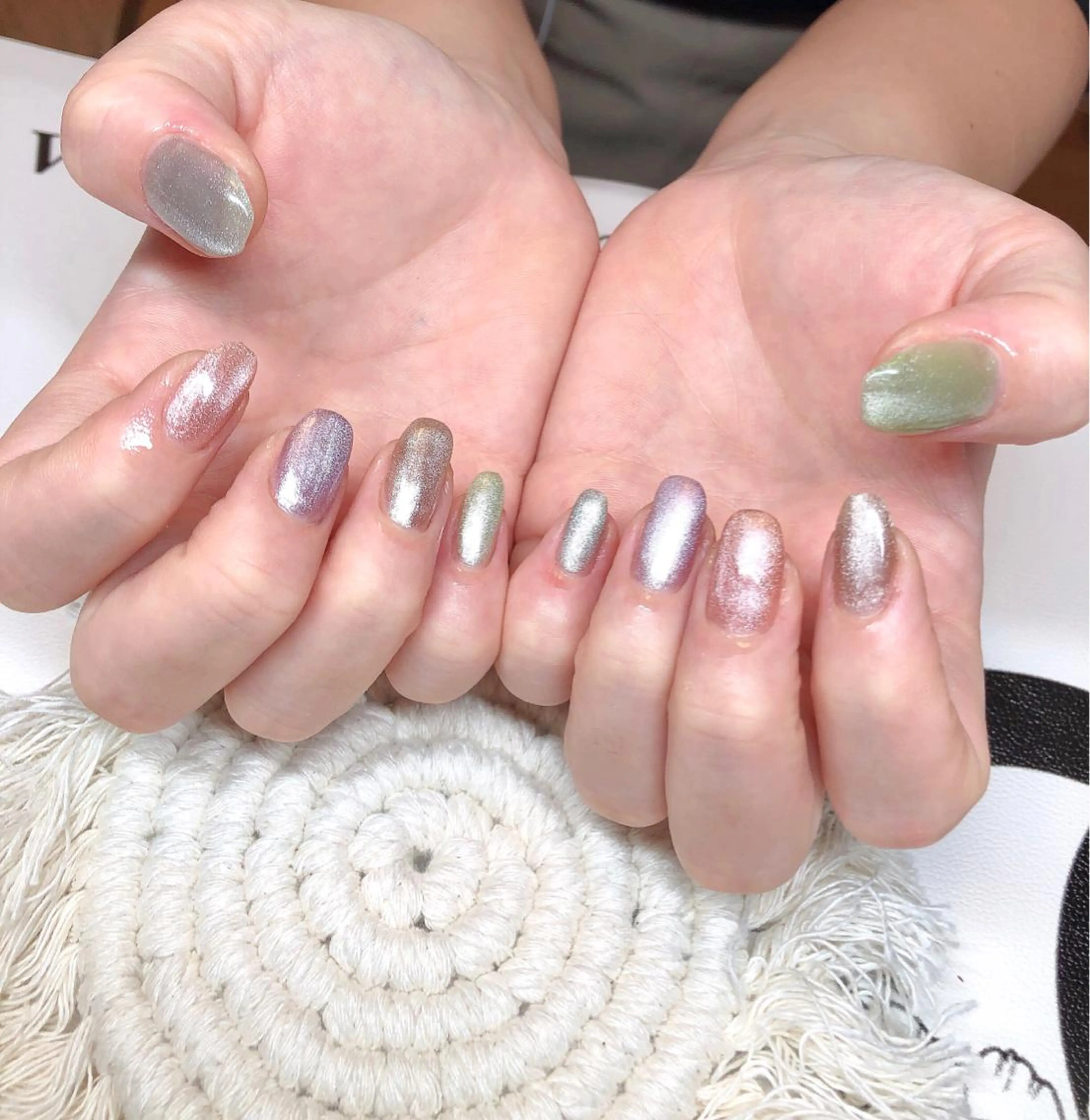 ネイル マグネットネイル 🍭Kiara Nail🍭のネイルデザイン