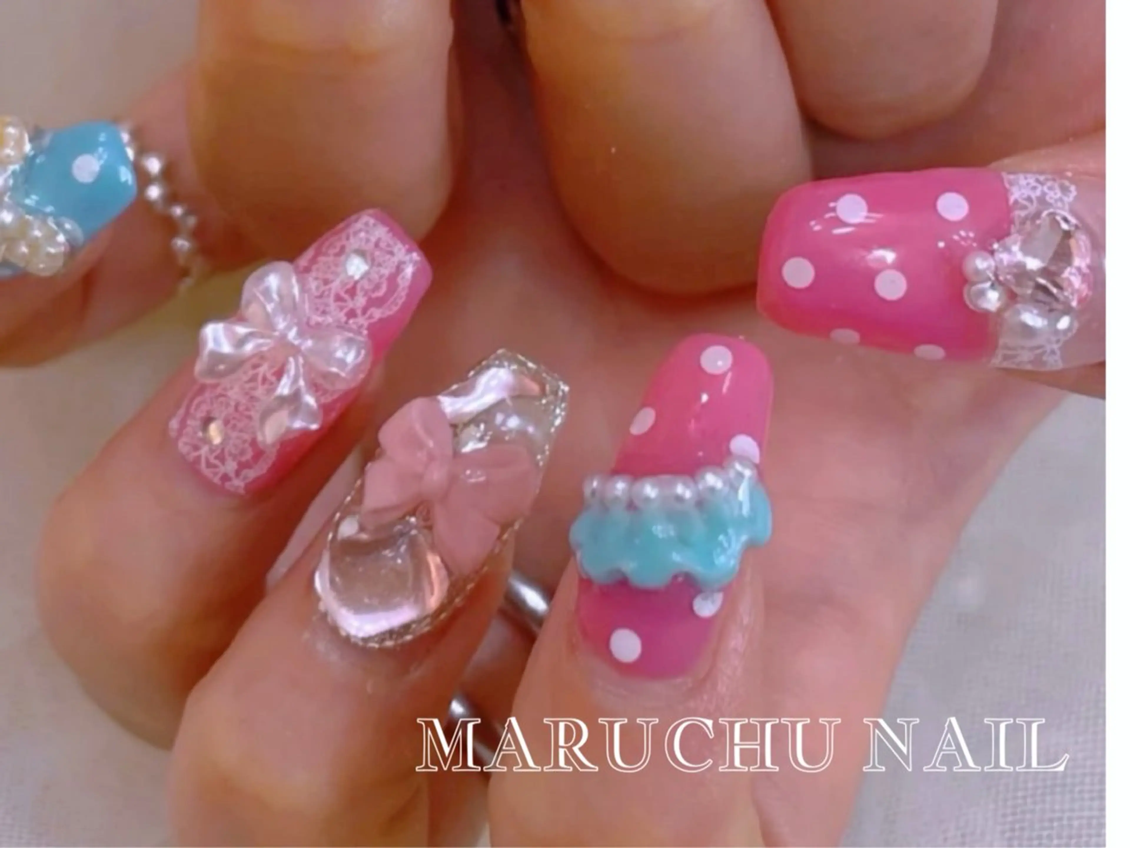 ネイル 持ち込み 🦋✨ MARIKO✨🦋のネイルデザイン