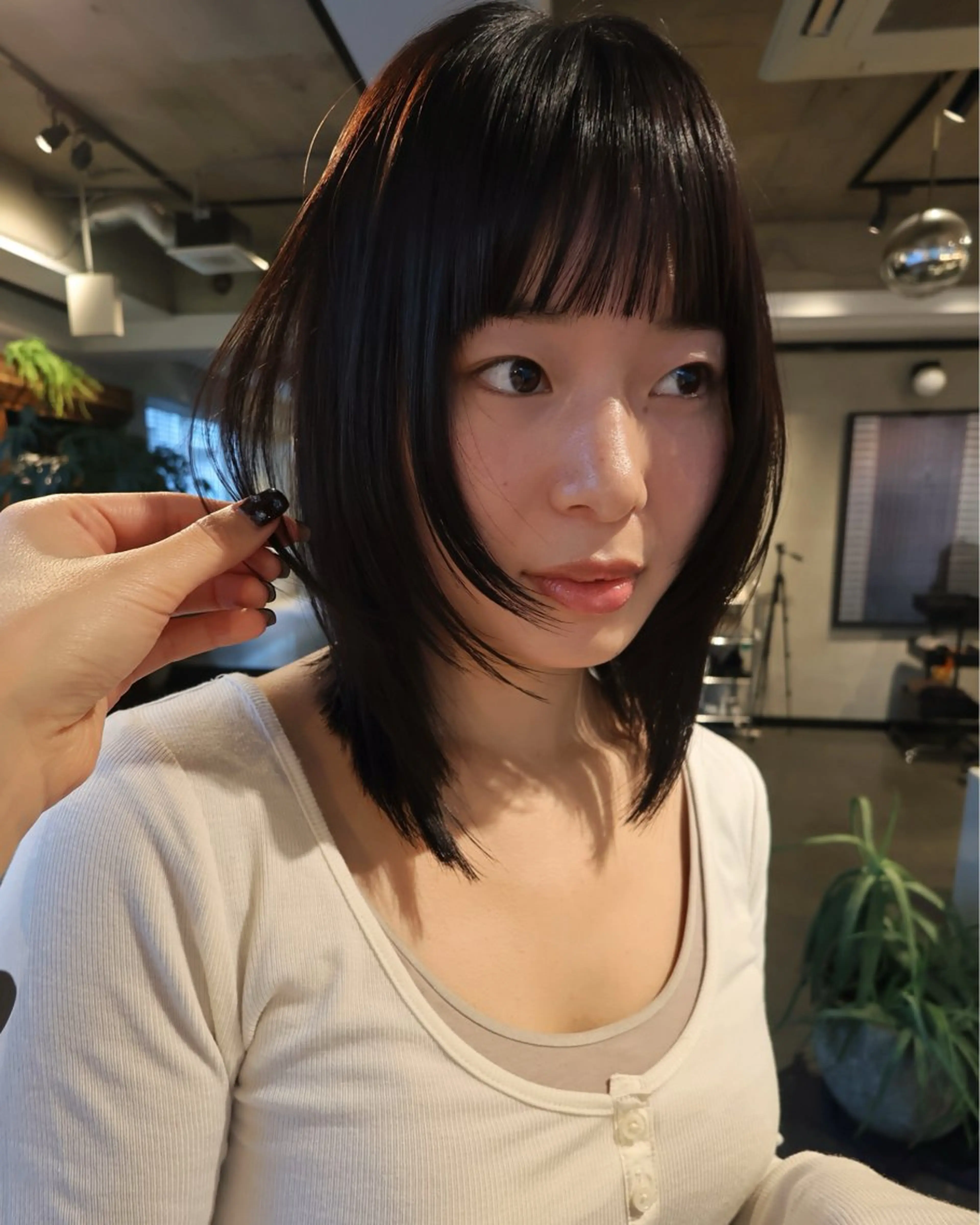 ミディアム カラー カット ヘアカラー トリートメント アンニュイヘア🪽 ayumiのヘアスタイル