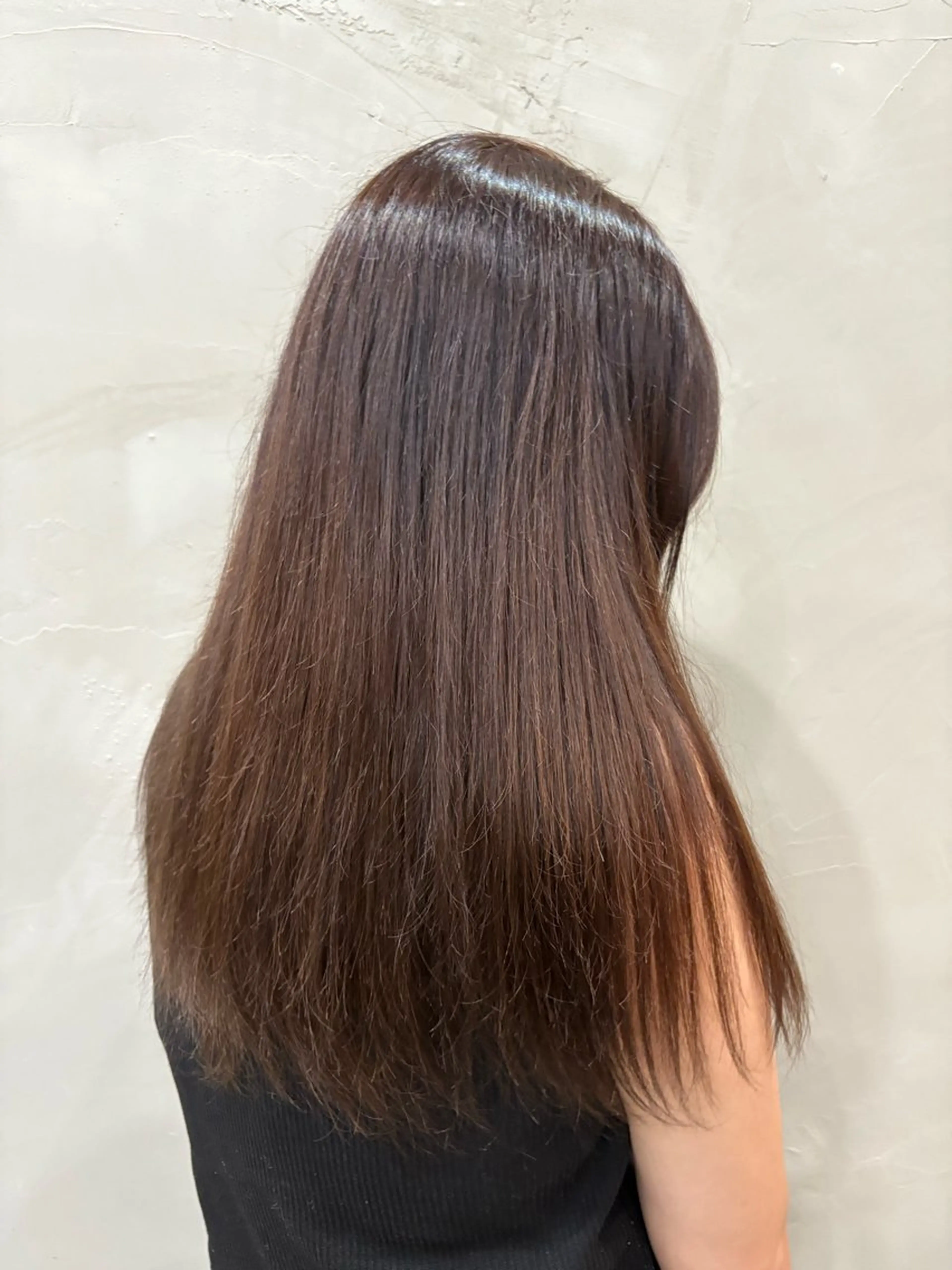 カラー アッシュ かわうち れなのヘアスタイル