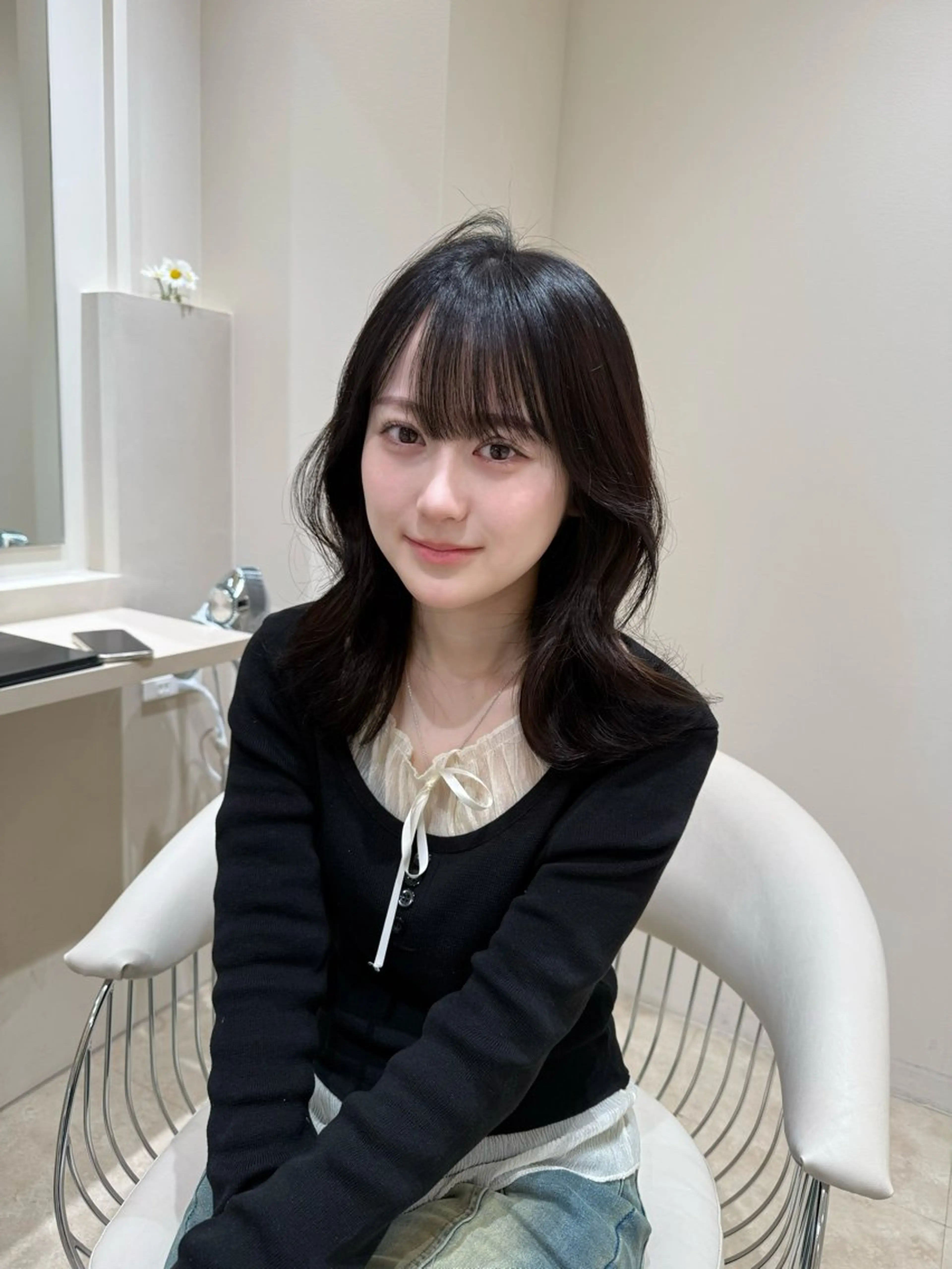 ヘアアレンジ 田中 夏妃のヘアスタイル