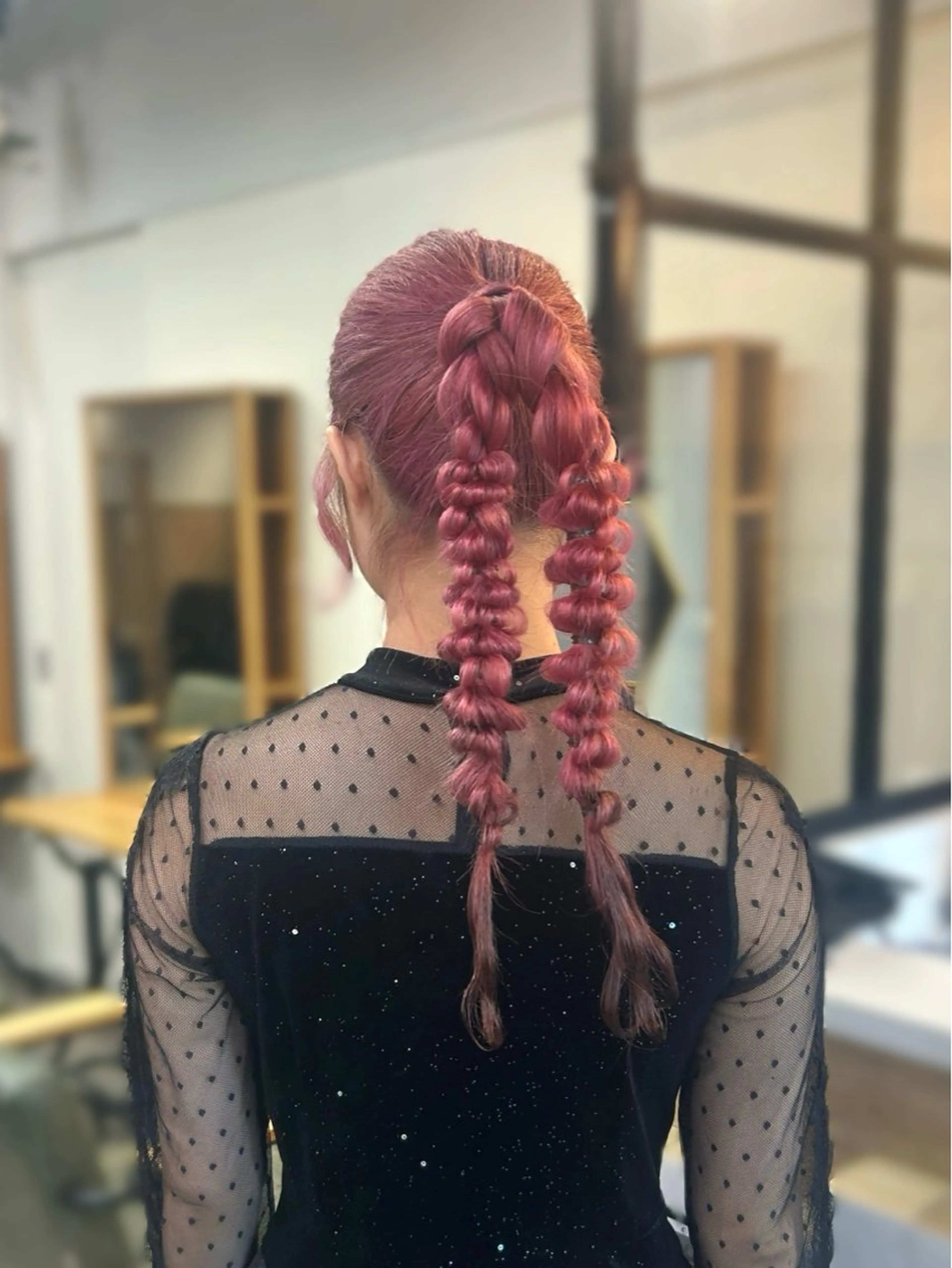 ヘアアレンジ ヘアセット 💖韓国ヘア/ハイト ーン💖mikotoのヘアスタイル