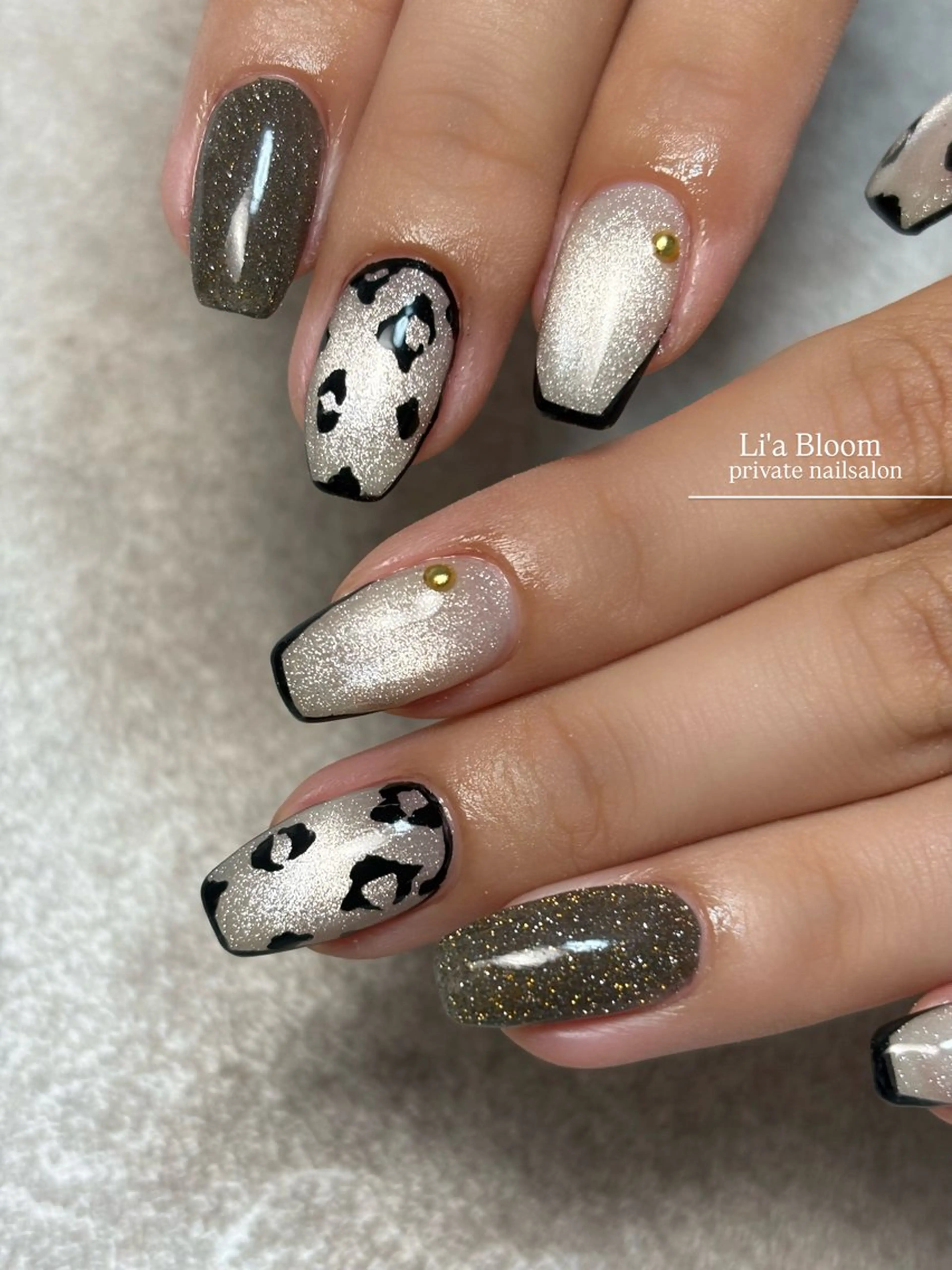 ネイル ハンドネイル Li'a Bloom所属・🦋🤍 madoka🤍のネイルデザイン