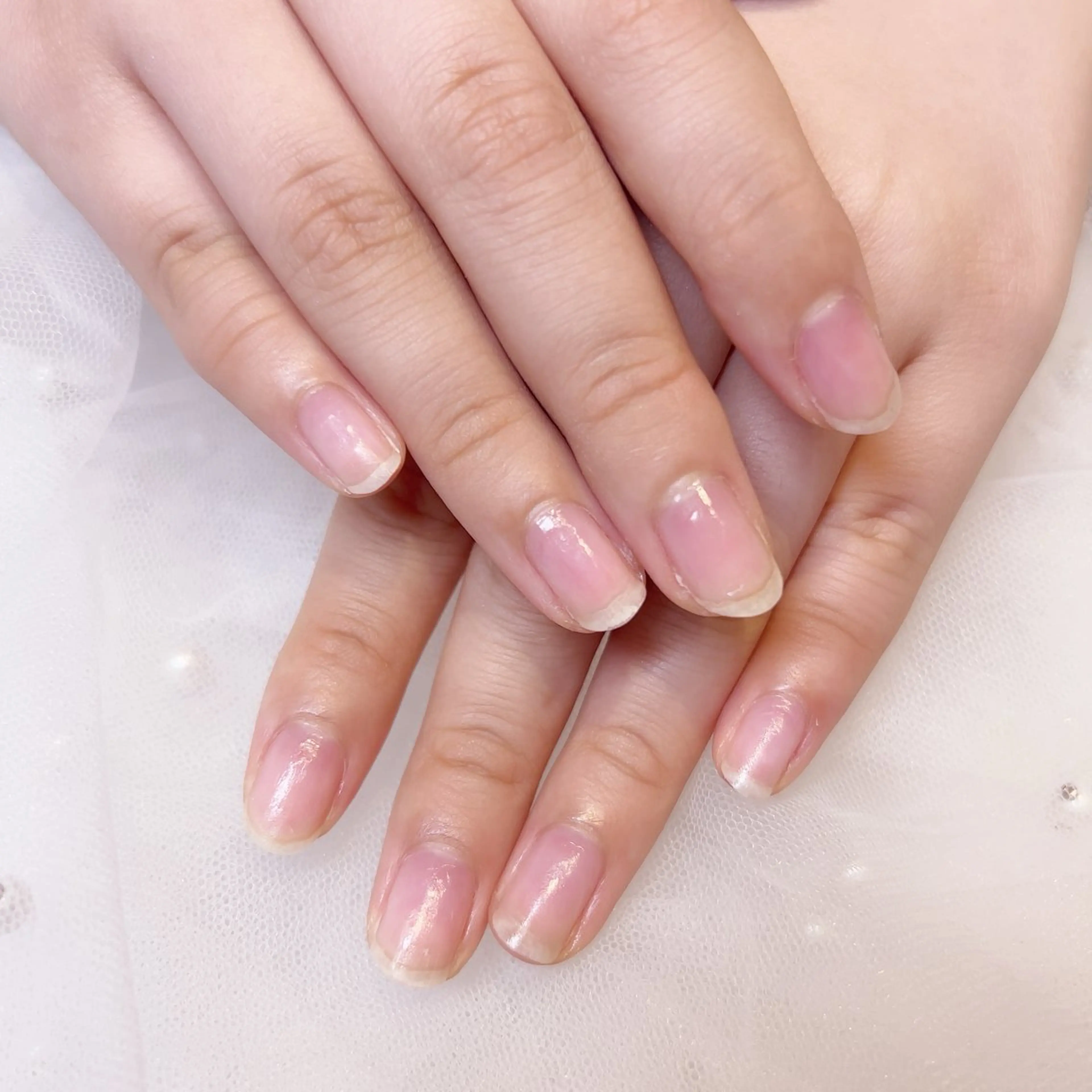 自店オフ（ジェルオフ、形の整え、シャイナーorポリッシュ仕上げ）の写真