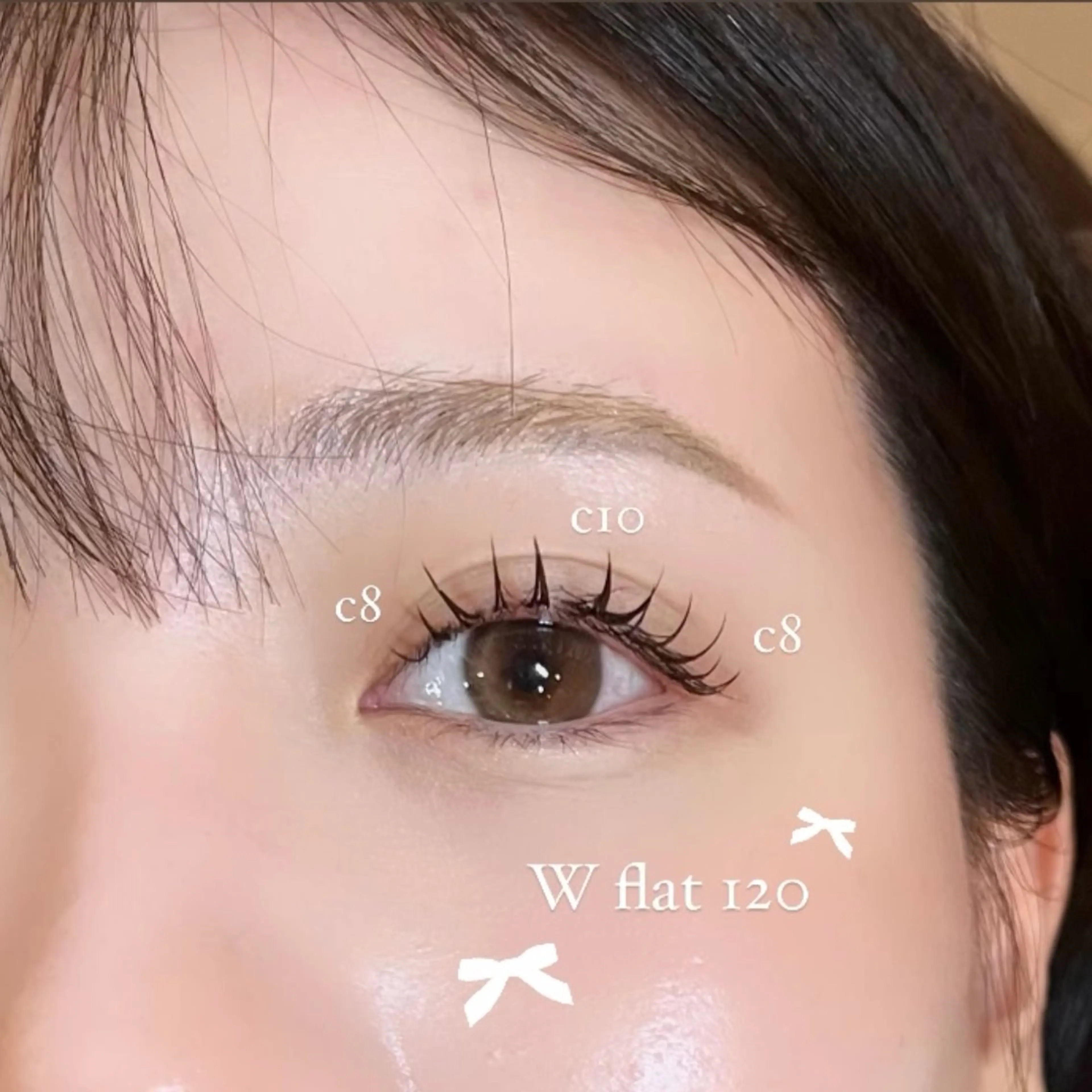 マツエク・マツパ Lash Rush 💫kanakoのマツエク・マツパデザイン