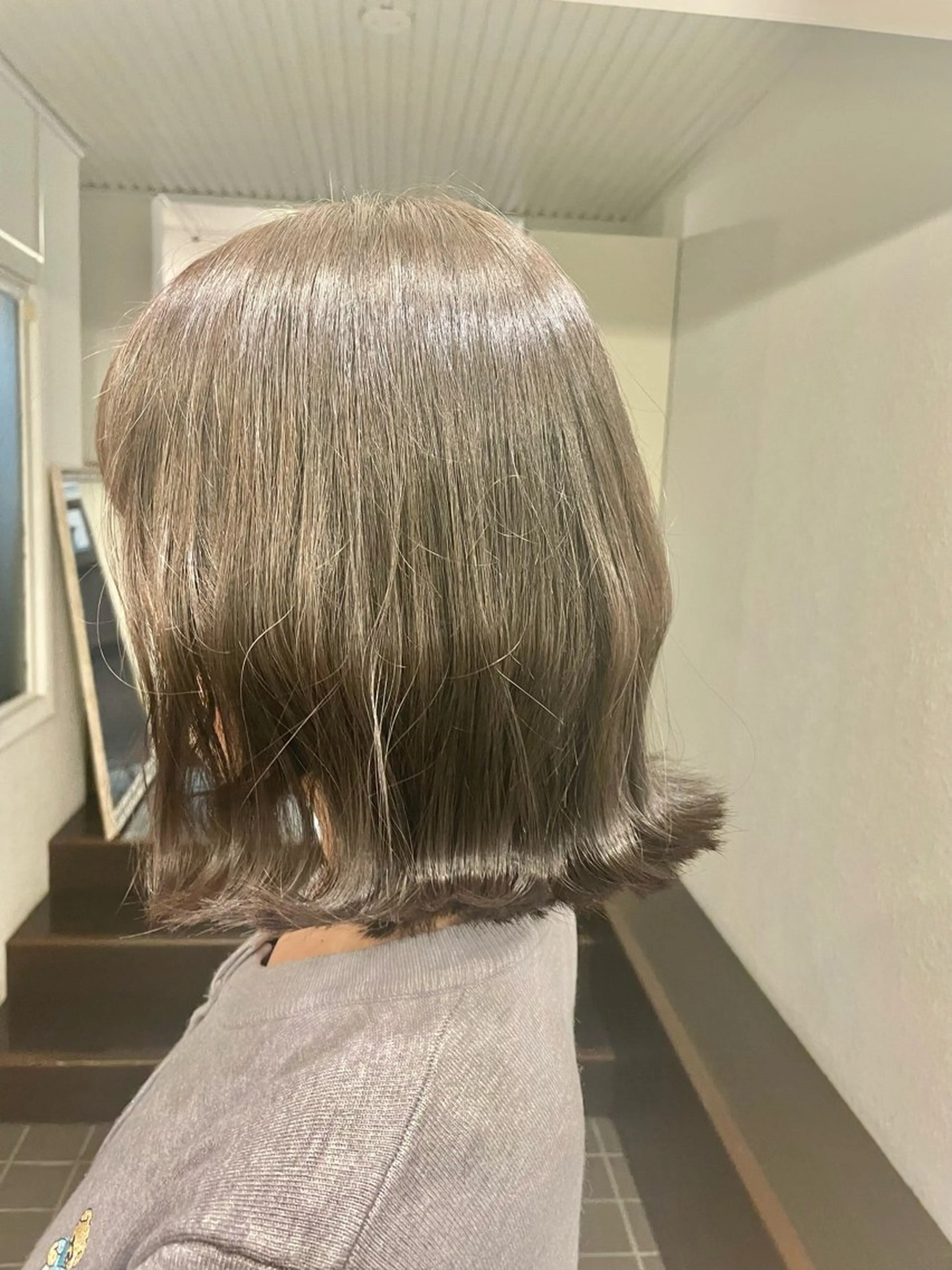 ミディアム カラー 五藤 🍀壽野のヘアスタイル