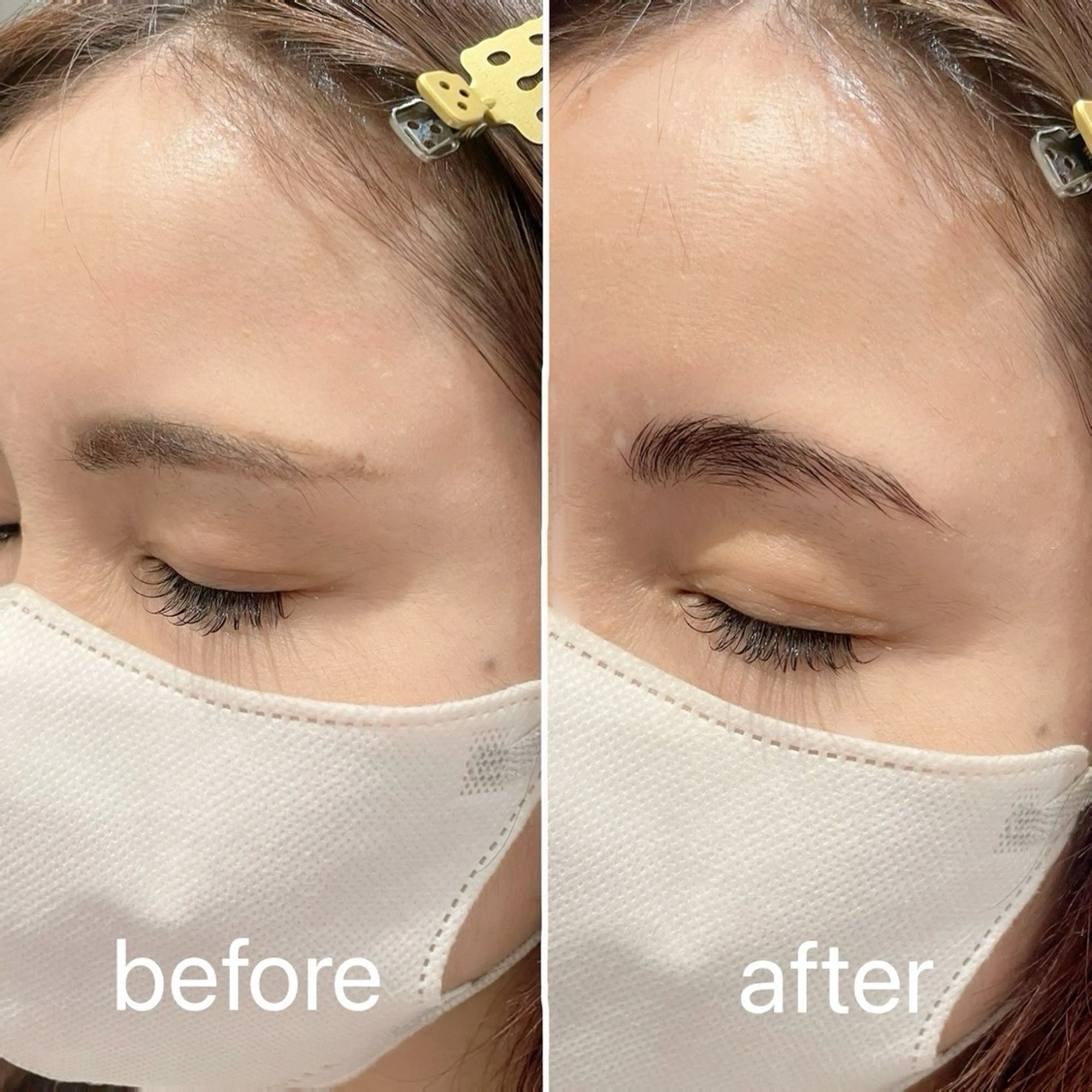 アイブロウ 痛くないシミ取り 【荻窪】石橋のヘアスタイル