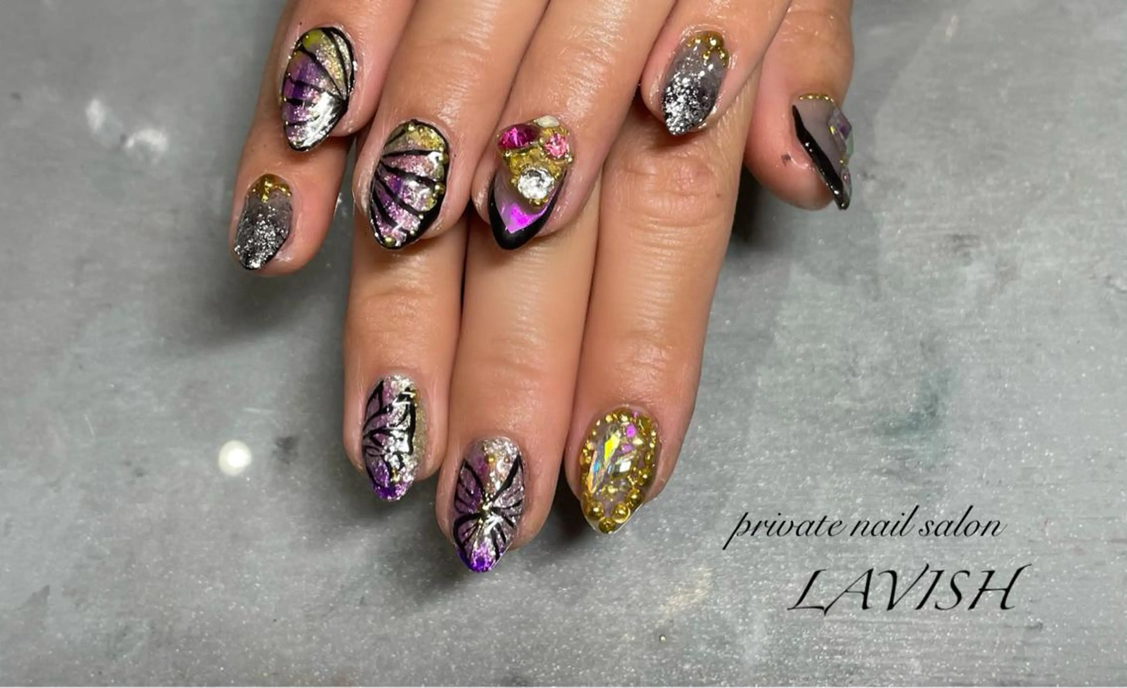 ネイル LAVISH nail salonのヘアスタイル