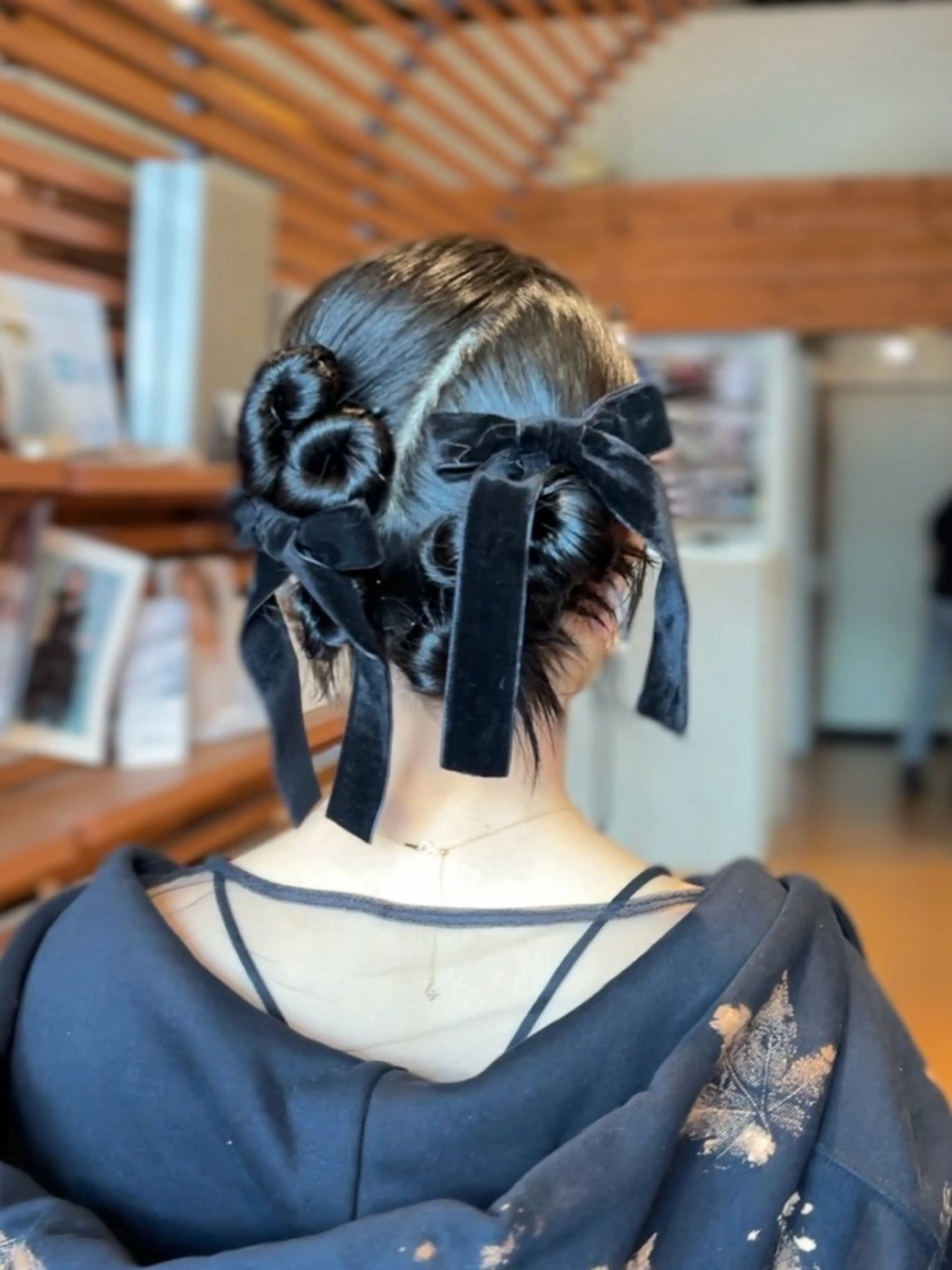 ヘアセットの写真