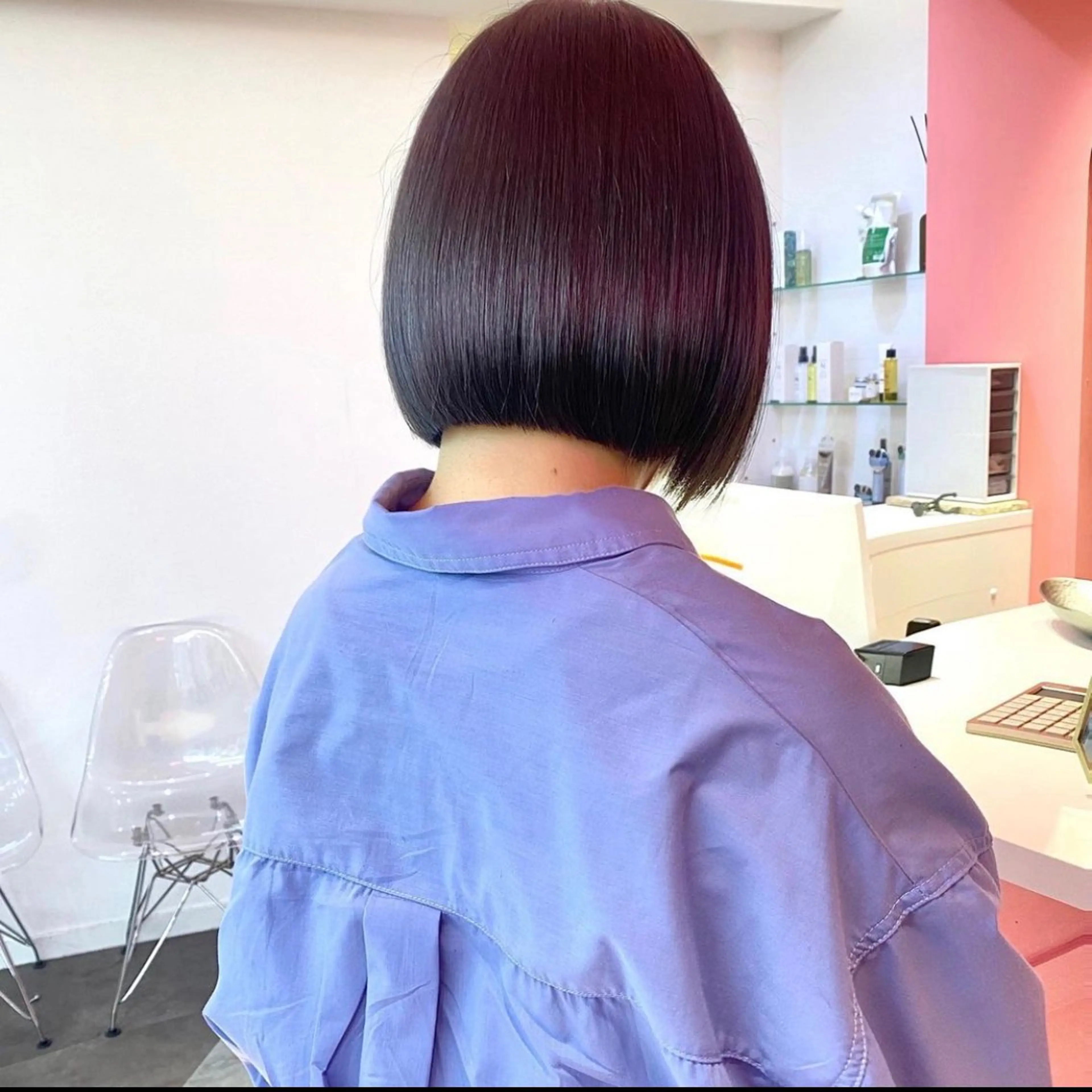 ショート 原宿/韓国ボブ /くびれボブ/優希のヘアスタイル