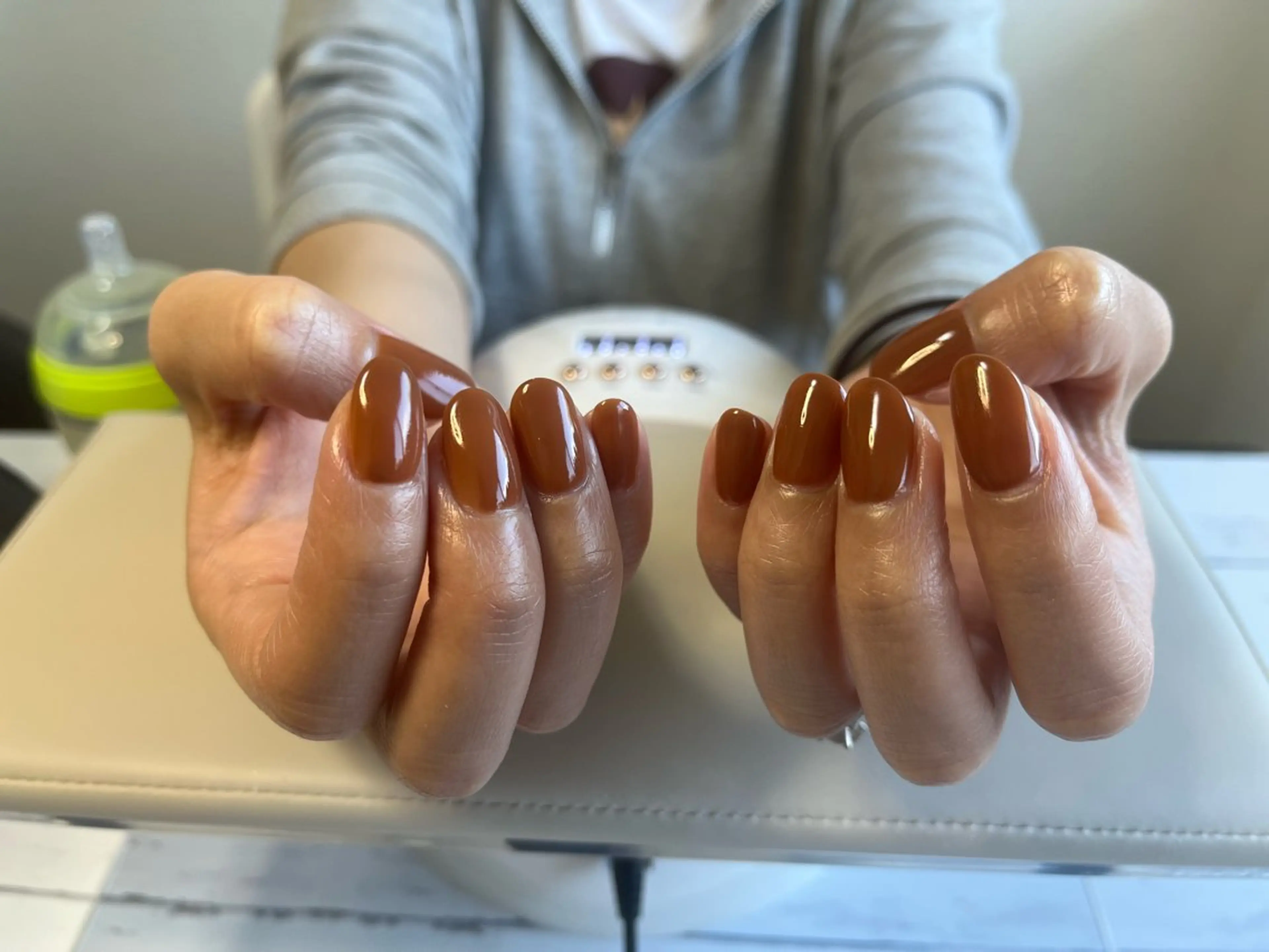 ネイル ワンカラーネイル HaneLab ꕤ︎︎·͜·のネイルデザイン